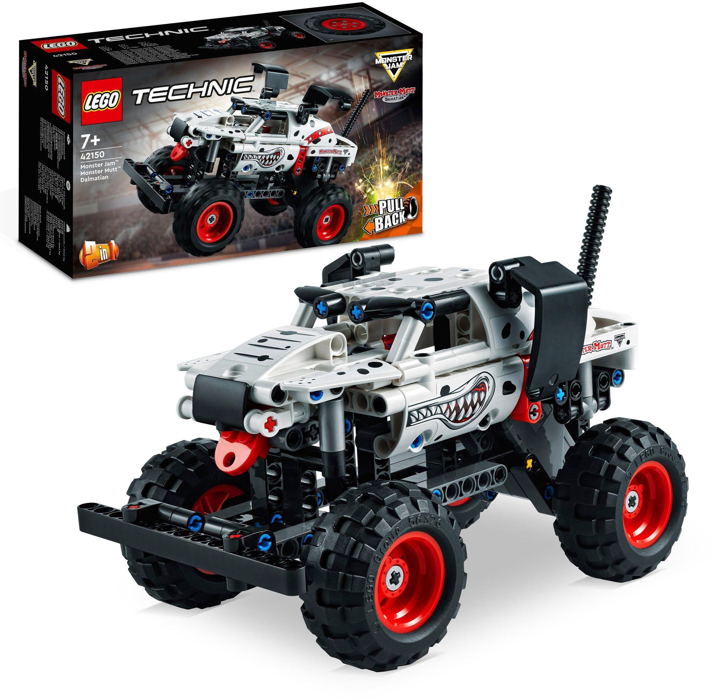 Monster Jam™ Monster Mutt™ Dalmatian (42150), LEGO® Technic Konstruktionsspielsteine