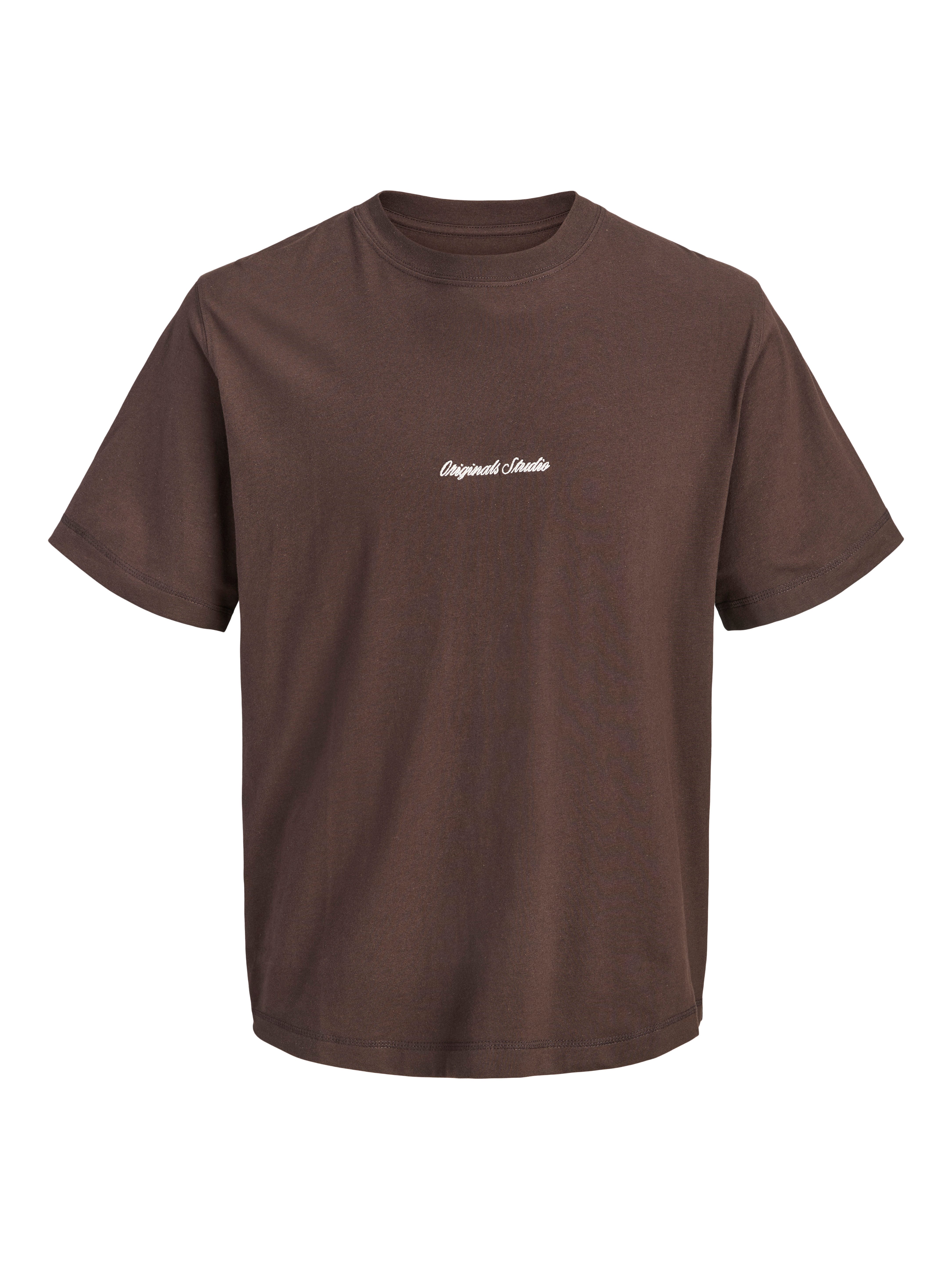 Jack & Jones Rundhalsshirt JORNORREBRO EMB TEE SS CREW NECK NOOS Baumwolle, locker geschnitten – Bild 4 von 5