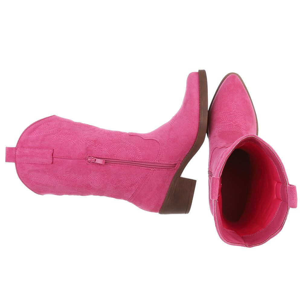 Ital-Design Moderner Western-Stiefel mit Stickerei für Damen Westernstiefel günstig online kaufen