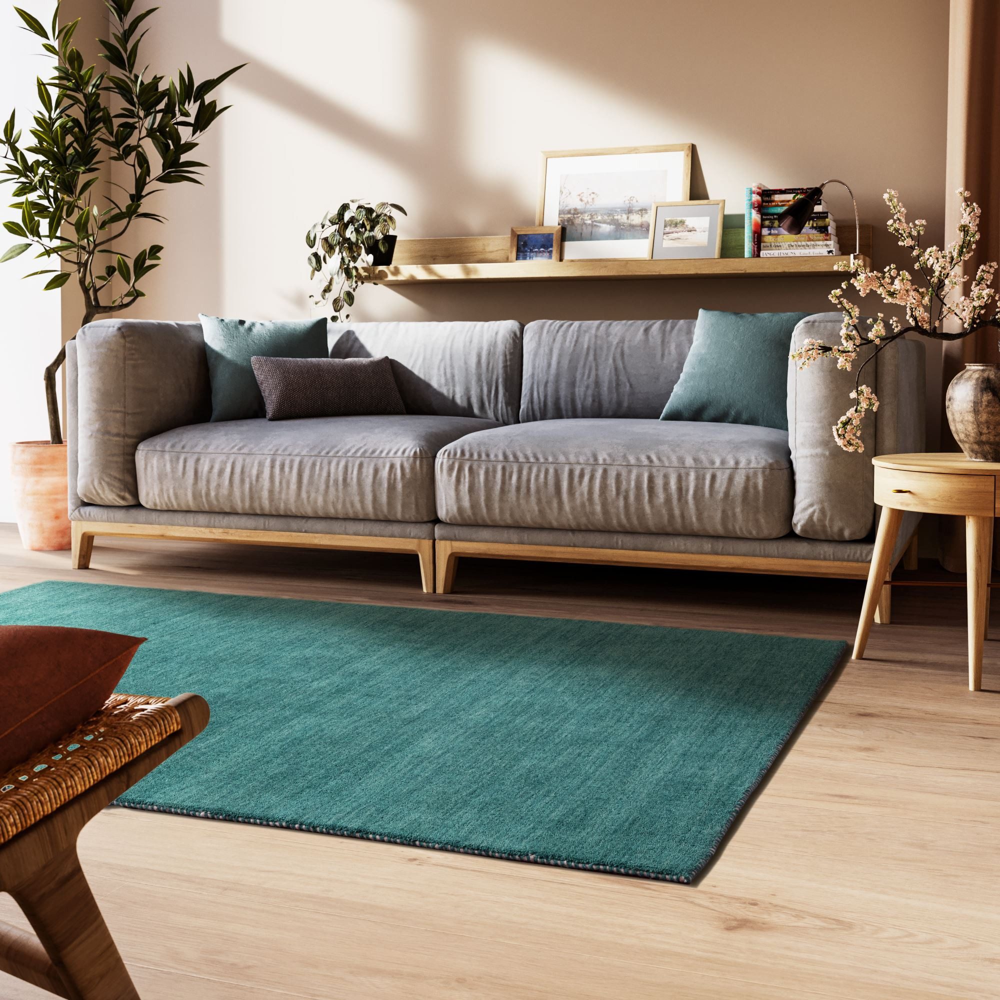 Steffensmeier Wollteppich Nomade, Rechteckig, Gabbeh, 100 % Schurwolle