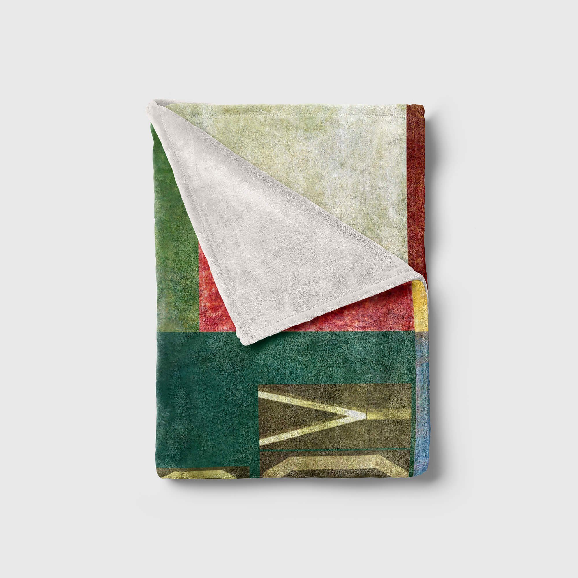 Kuscheldecke Good (1-St), Fotomotiv Handtücher mit Be Handtuch Handtuch Art Zitat Saunatuch Strandhandtuch Baumwolle-Polyester-Mix Sinus And,