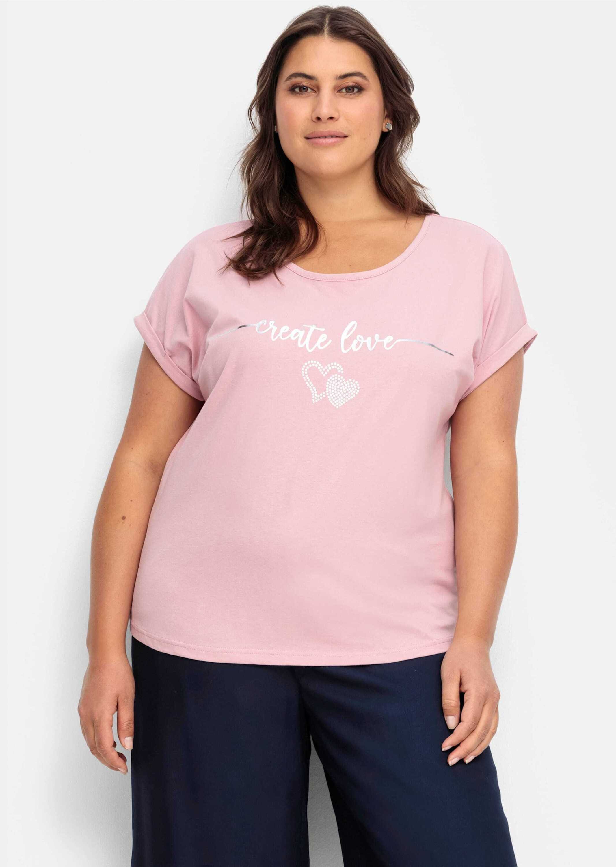Sieh an! T-Shirt Rundhals-Shirt Extra kurz günstig online kaufen