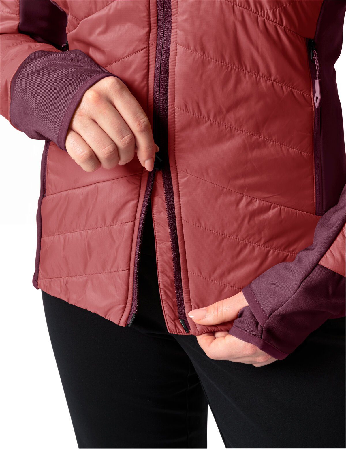 Jacket (1-St) kompensiert IV Outdoorjacke VAUDE Sesvenna Klimaneutral Women's brick