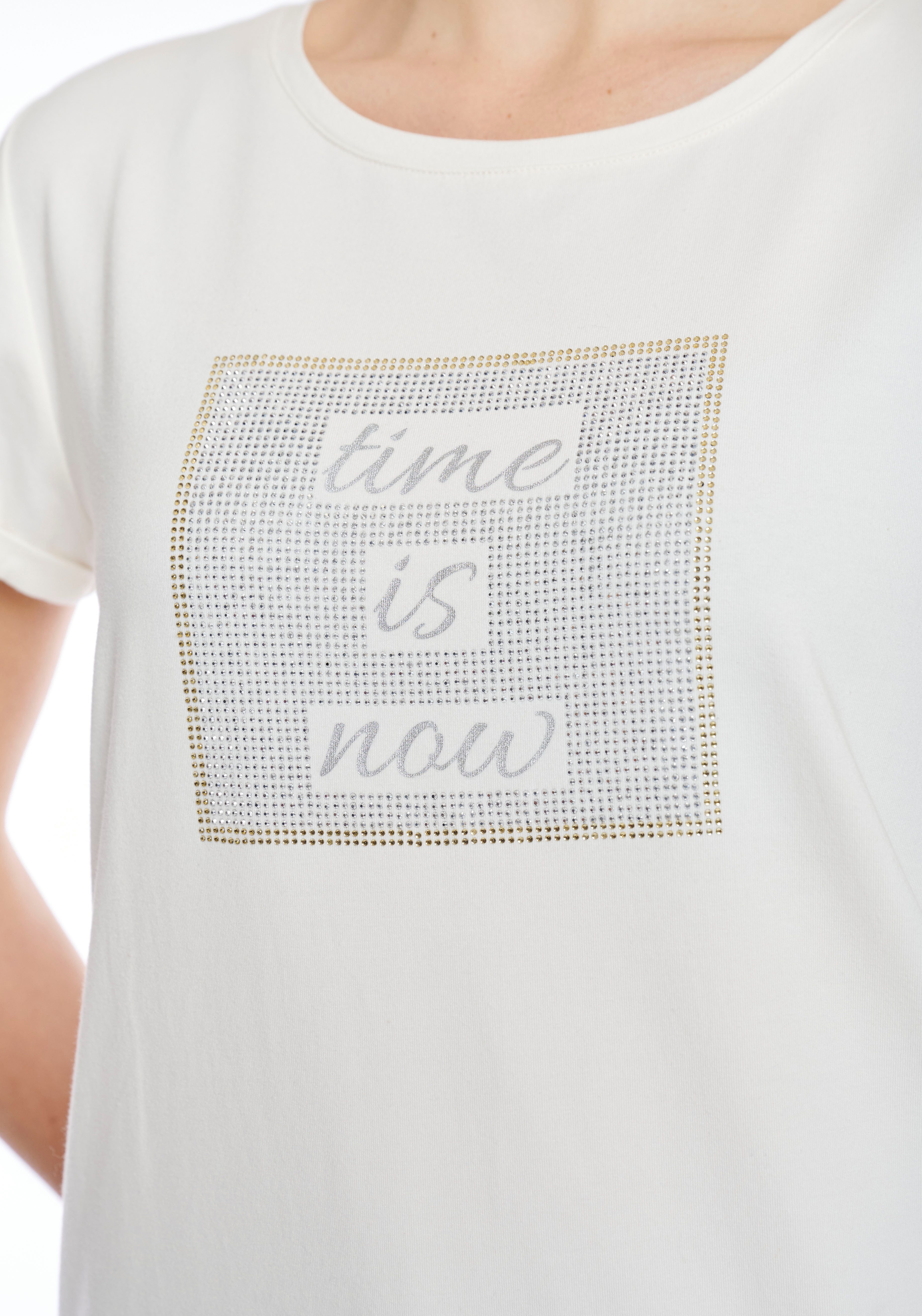 ZABAIONE T-Shirt Au44tumn mit Glitzernieten
