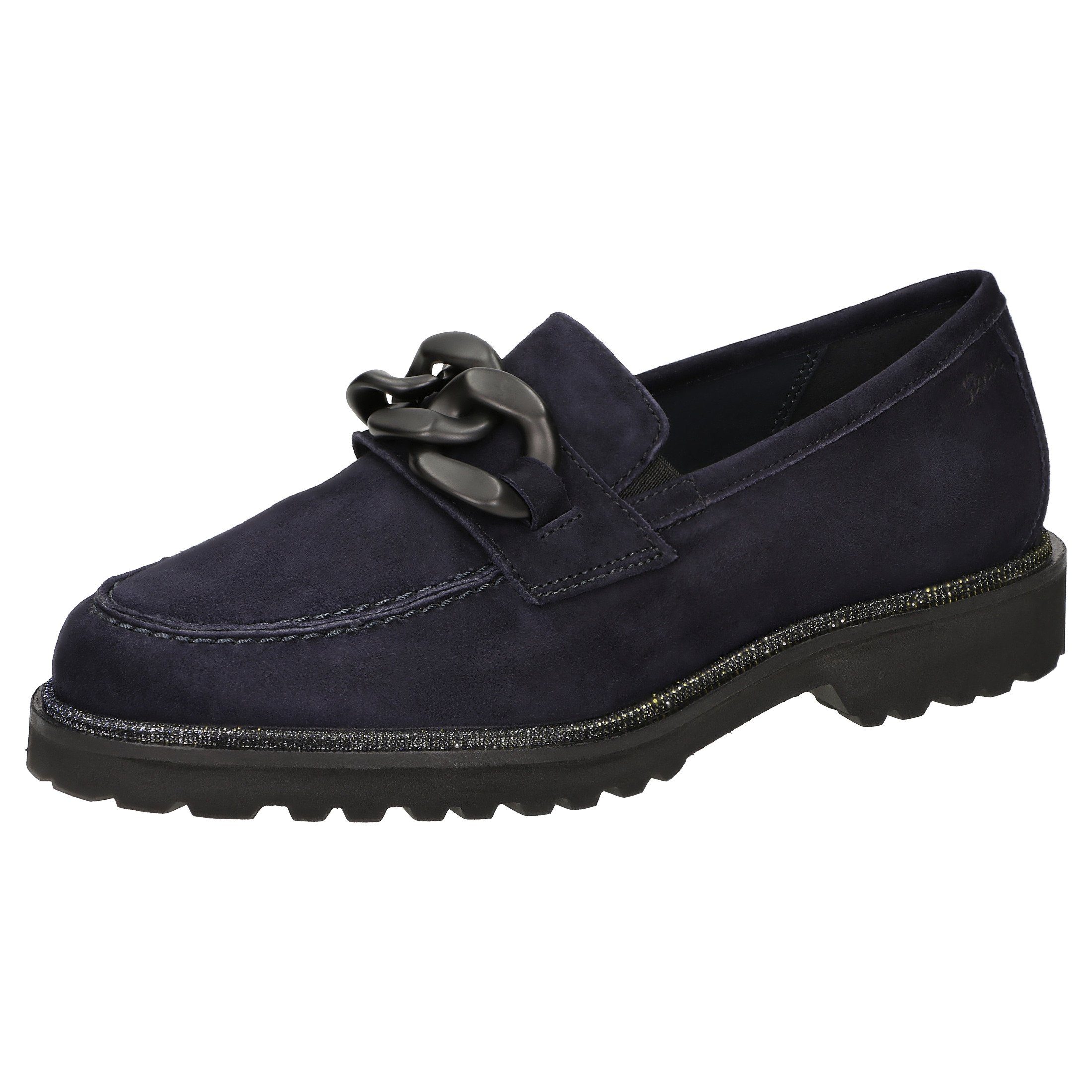 SIOUX Meredith-744-H Slipper dunkelblau