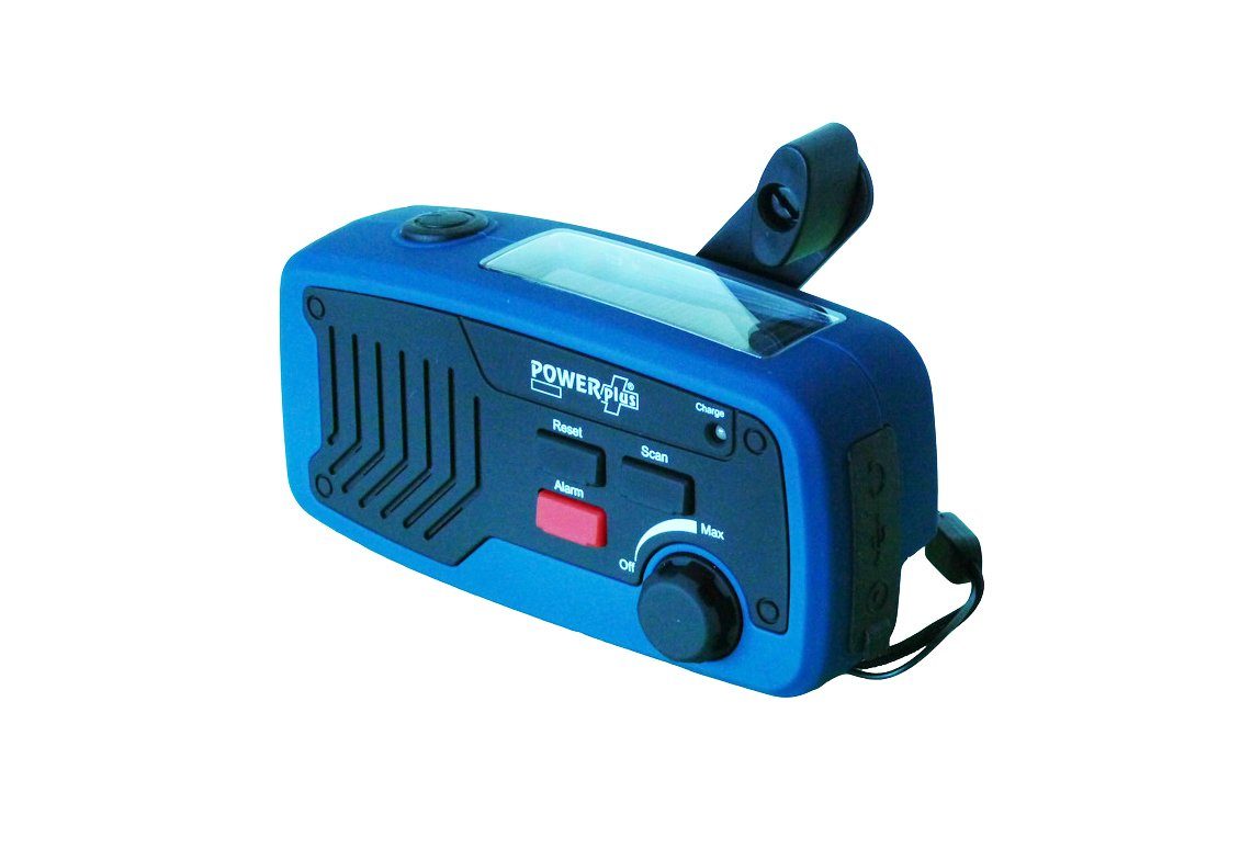 POWERplus Panther Kurbel Dynamo Blackout Notfall Radio