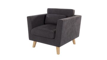 S-Style Möbel Sessel Angeles im skandinavischen Design, mit Wellenfederung