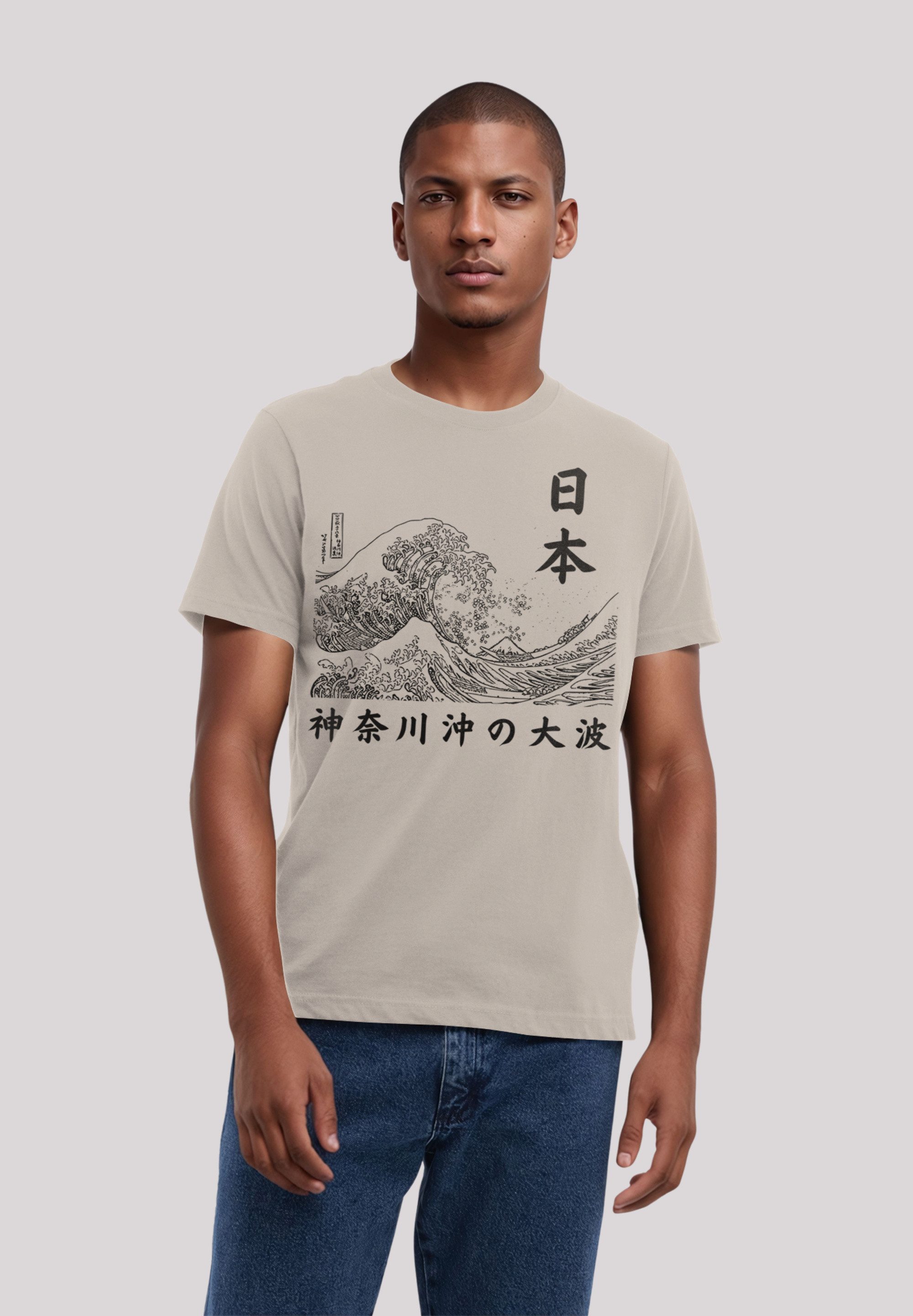 F4NT4STIC T-Shirt Kanagawa Welle Golden Gai günstig online kaufen