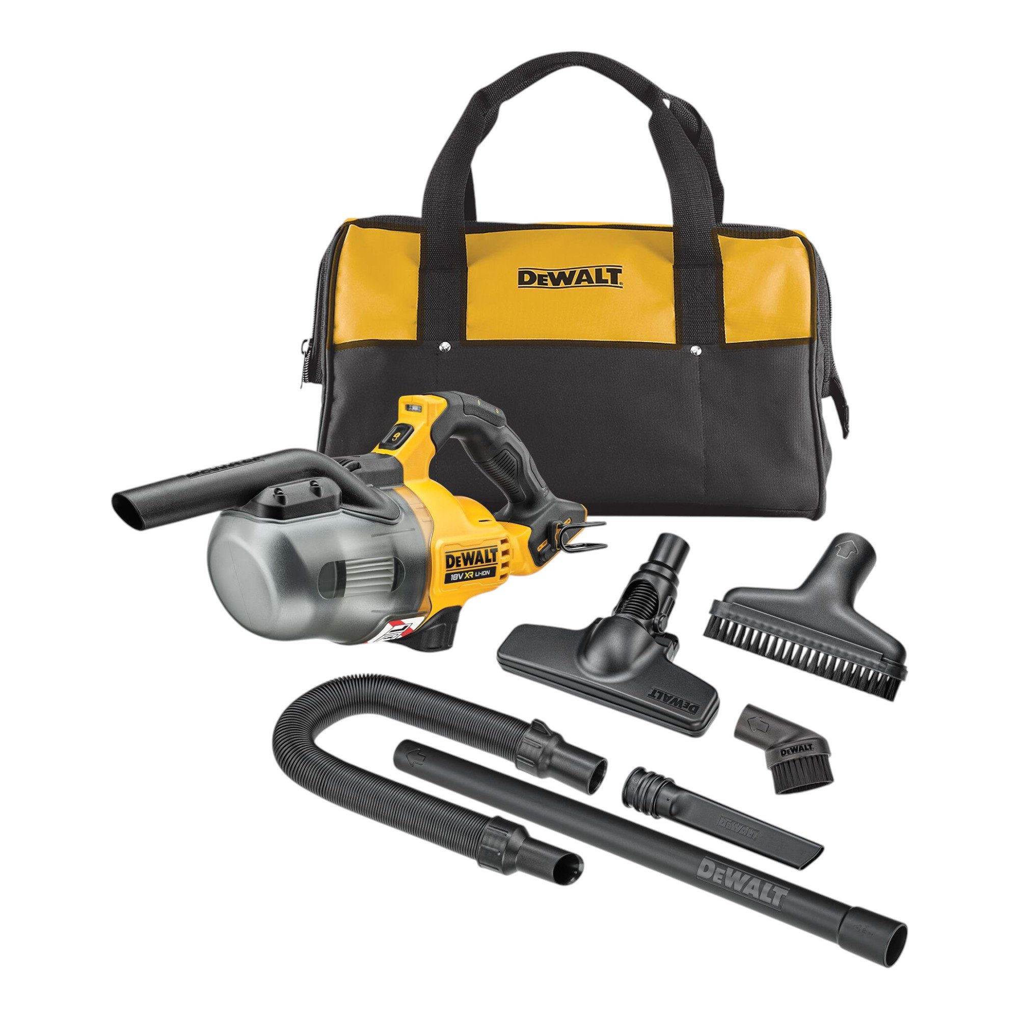 DeWalt Akku-Handstaubsauger DCV 501 LN 18 V 0,7 l Staubklasse L Solo - ohne Akku, ohne Ladegerät