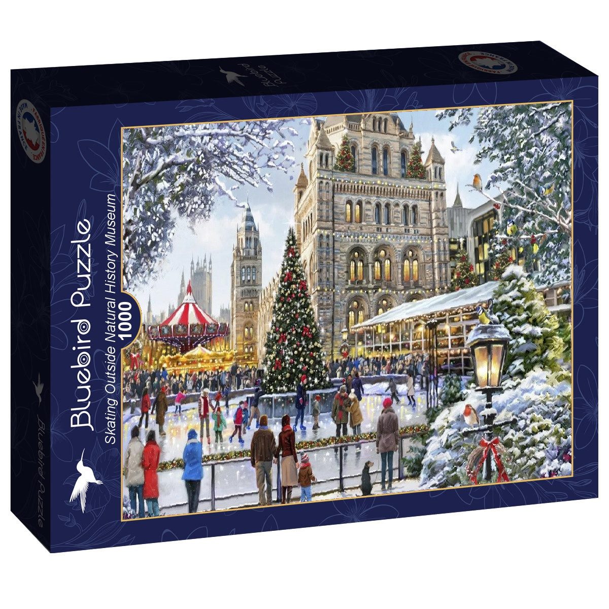 Bluebird Puzzle Puzzle Skating Outside Natural History Museum, Puzzleteile günstig online kaufen