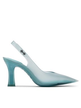 MELISSA Sandalen Slingback Heel + Larroude 33606 Blue AC615 Sandale