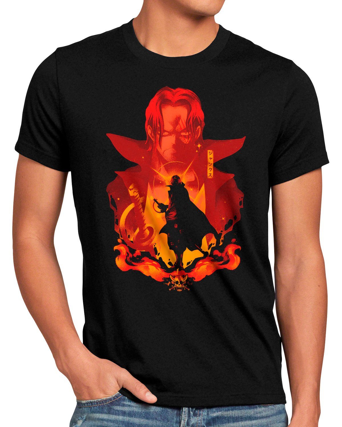 style3 T-Shirt Red-Haired Shank one piece günstig online kaufen