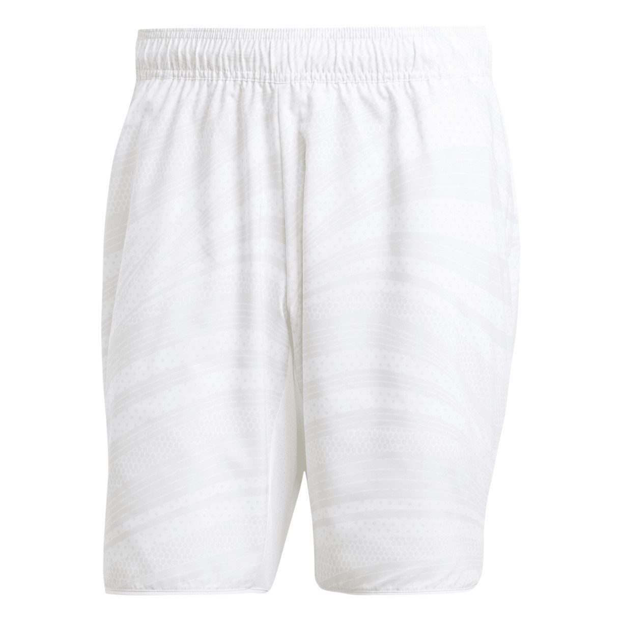 Shorts Tennishose Club Climacool Graphic 7in kurz weiss/grau Herren