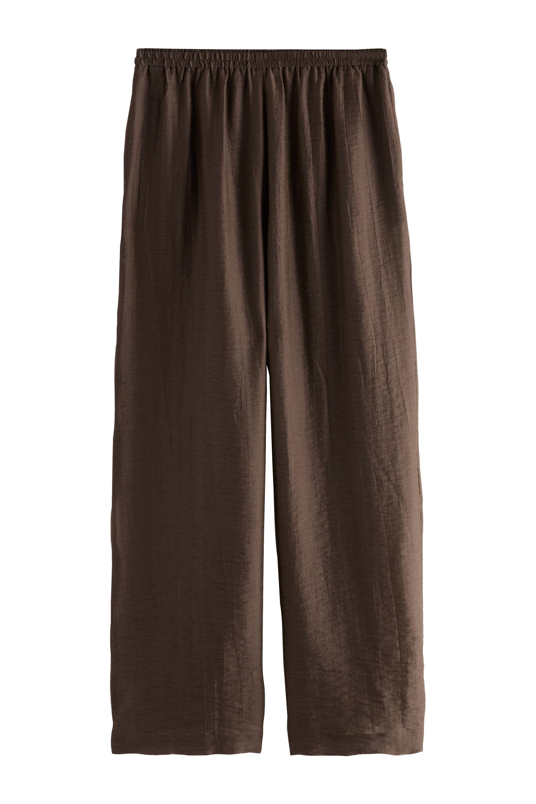 Next Palazzohose Strukturierte Schlupfhose mit weitem Beinschnitt (1-tlg) günstig online kaufen