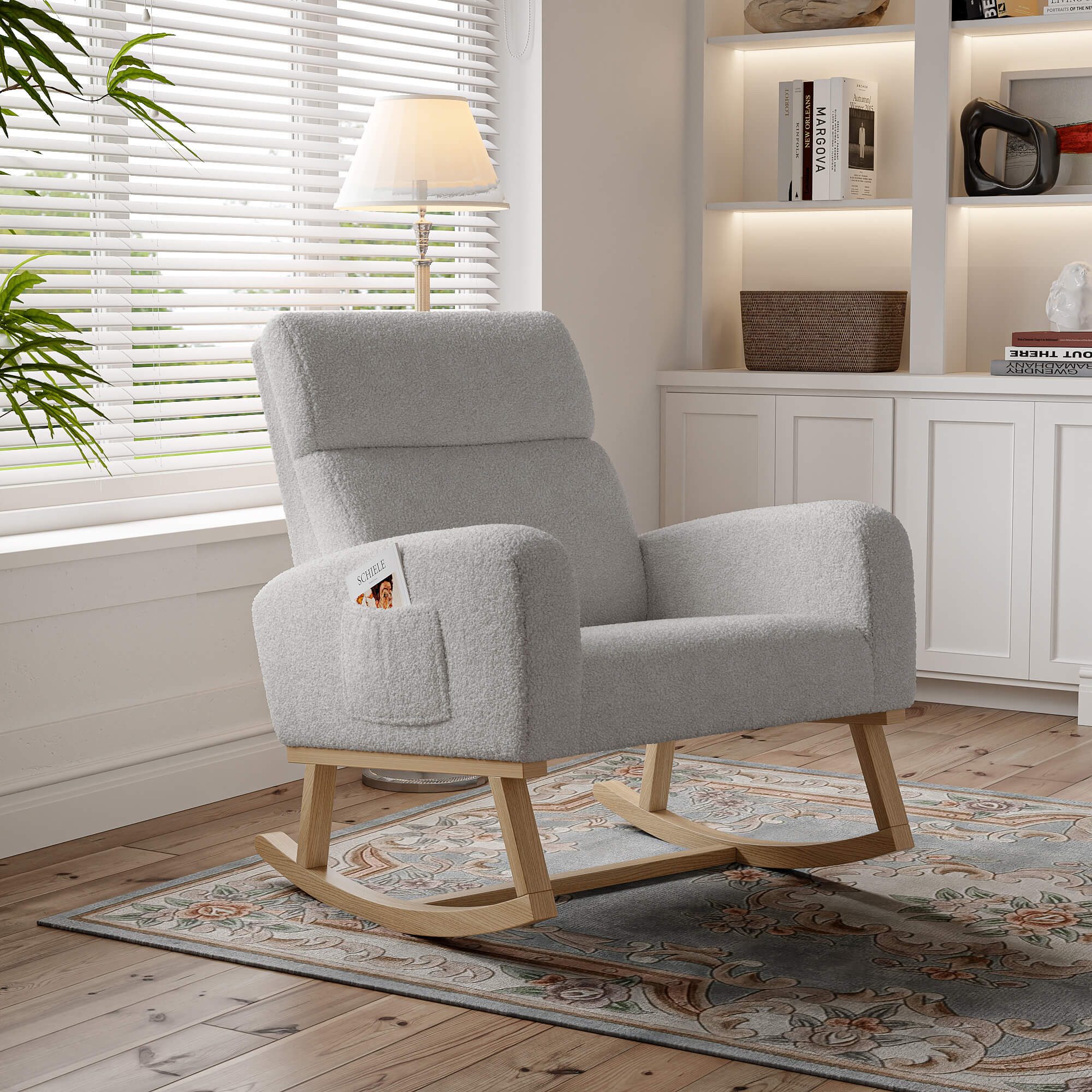 Furnishings Home Schaukelstuhl Sessel Polsterstuhl Freizeitstuhl günstig online kaufen