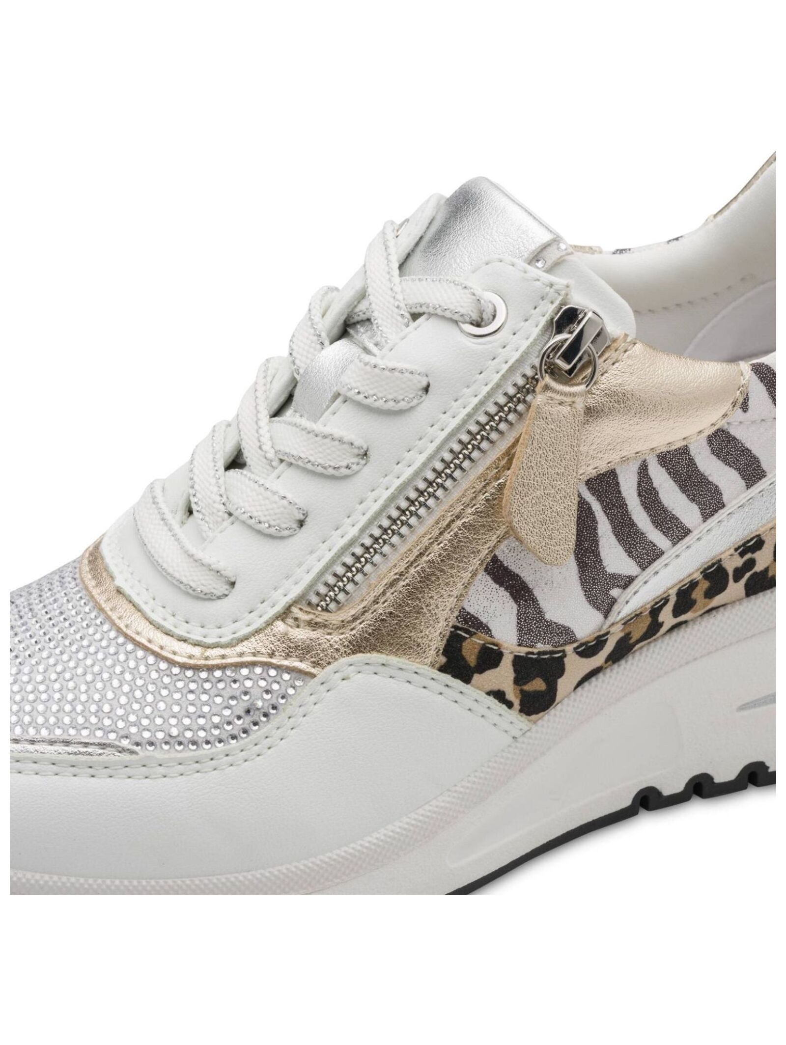 MARCO TOZZI Sneaker Lederimitat/Textil . Sneaker (1-tlg)