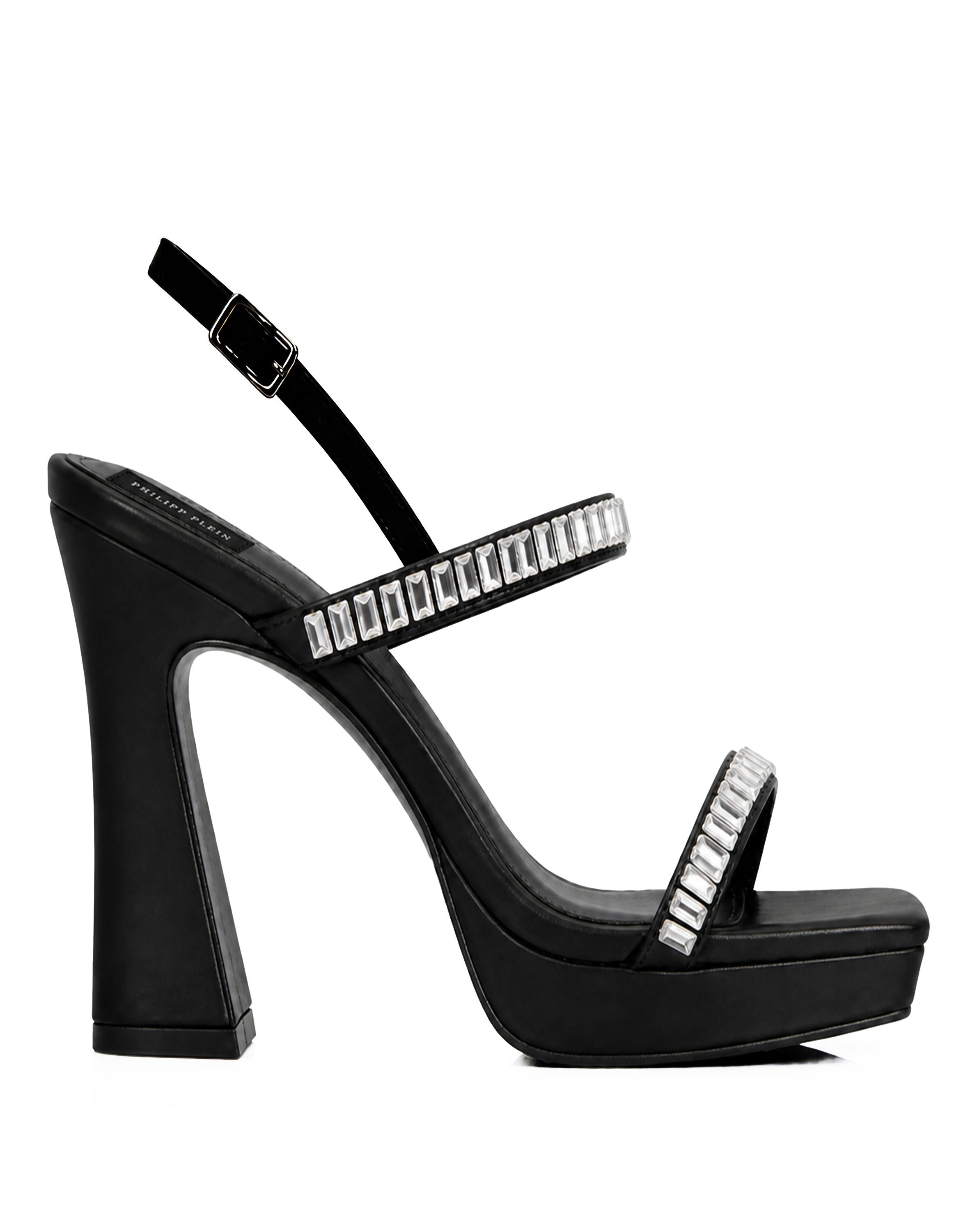 PHILIPP PLEIN Mit Schmucksteinen High-Heel-Sandalette – Bild 5 von 5