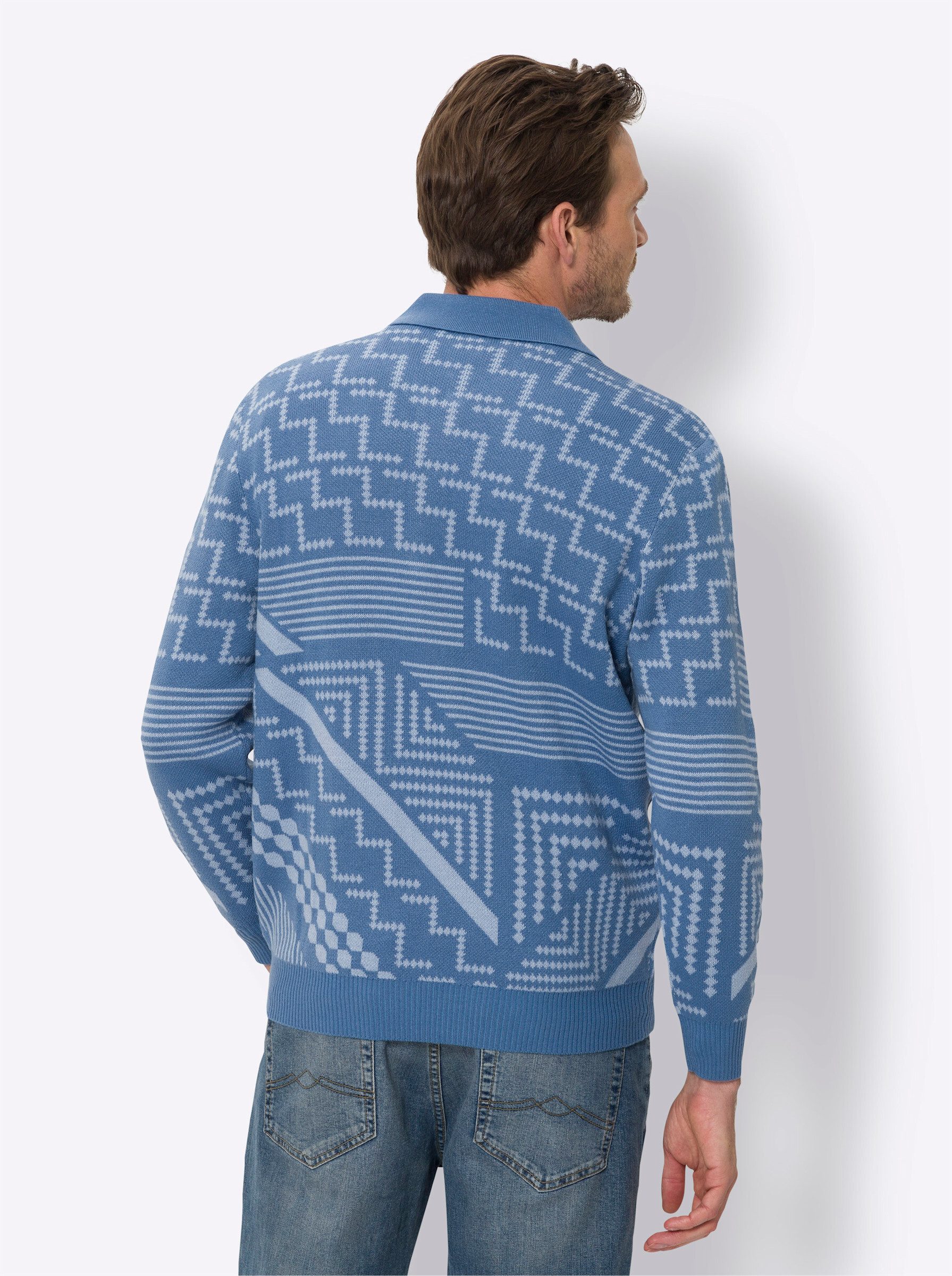 Sieh an! Strickpullover Polopullover . günstig online kaufen