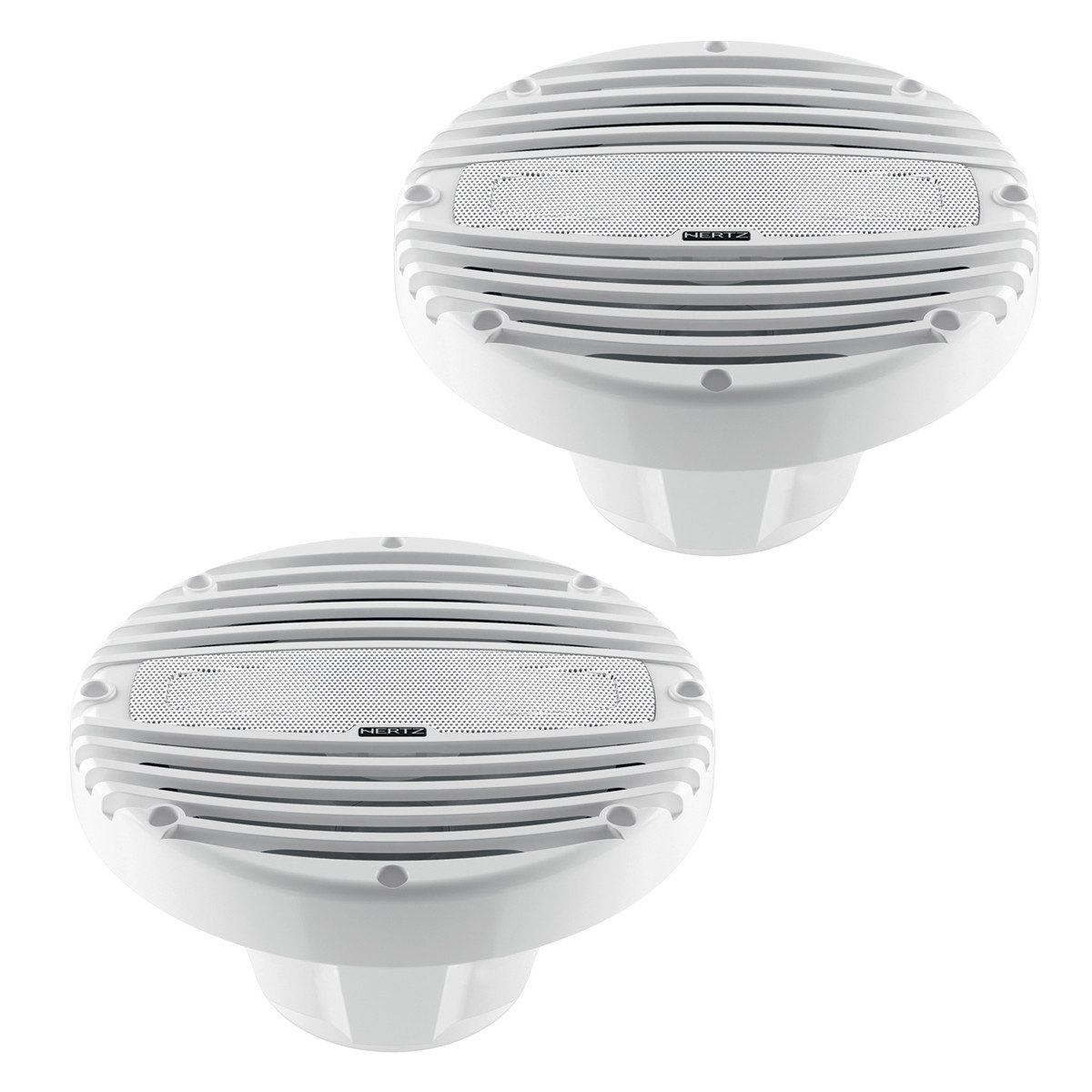 Hertz HMX 8 TW 20cm Hochleistungs Koaxial Lautsprecher weiß Auto-Lautsprecher