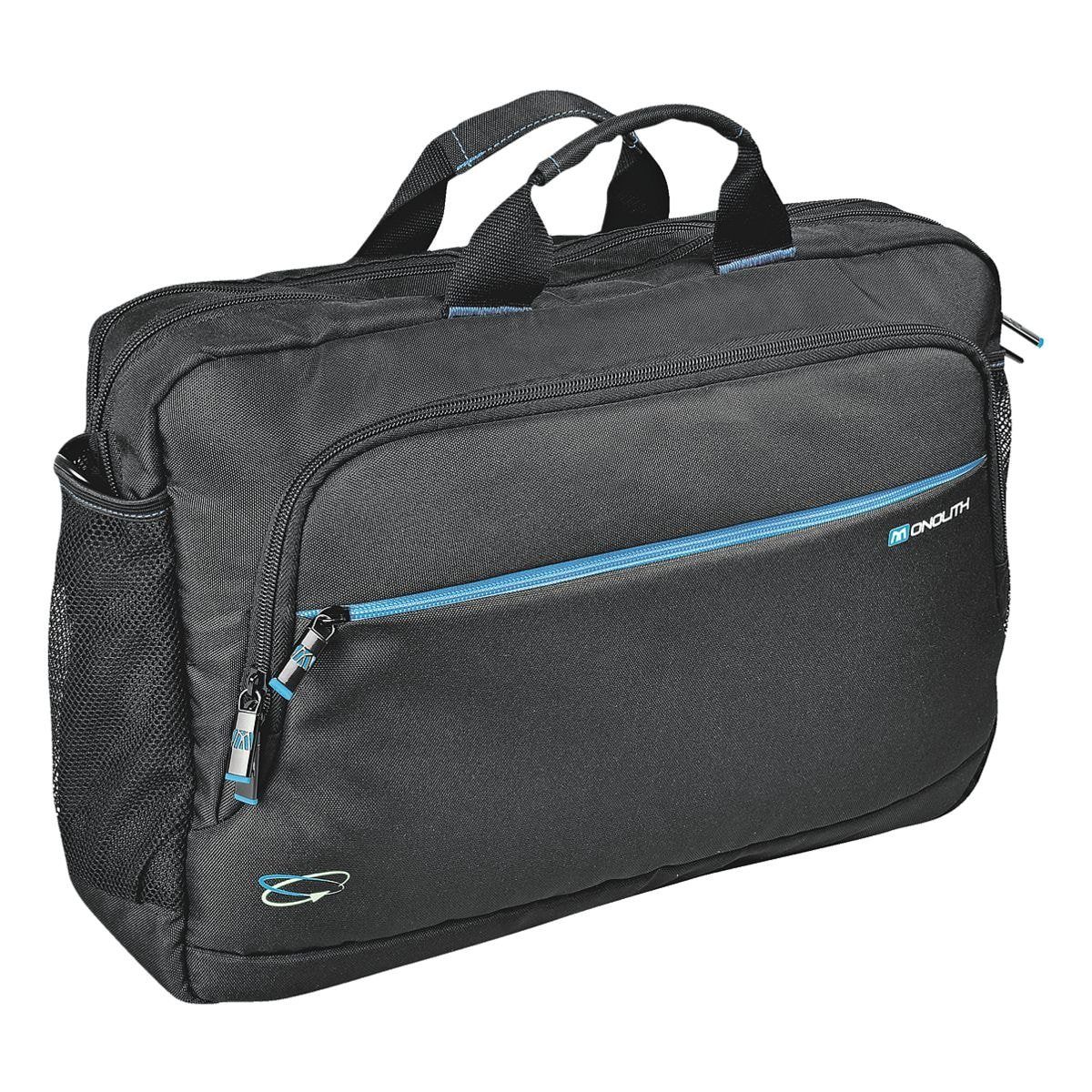 MONOLITH Laptoptasche Blue Line, 15,6", Rucksack / Tasche in einem, aus  Recycling-Material