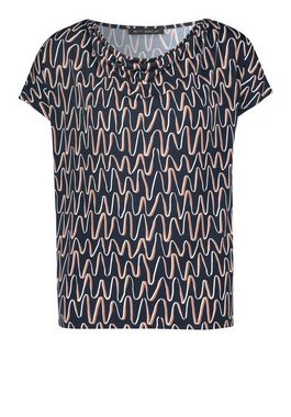 Betty Barclay T-Shirt mit Wasserfallausschnitt (1-tlg) Design