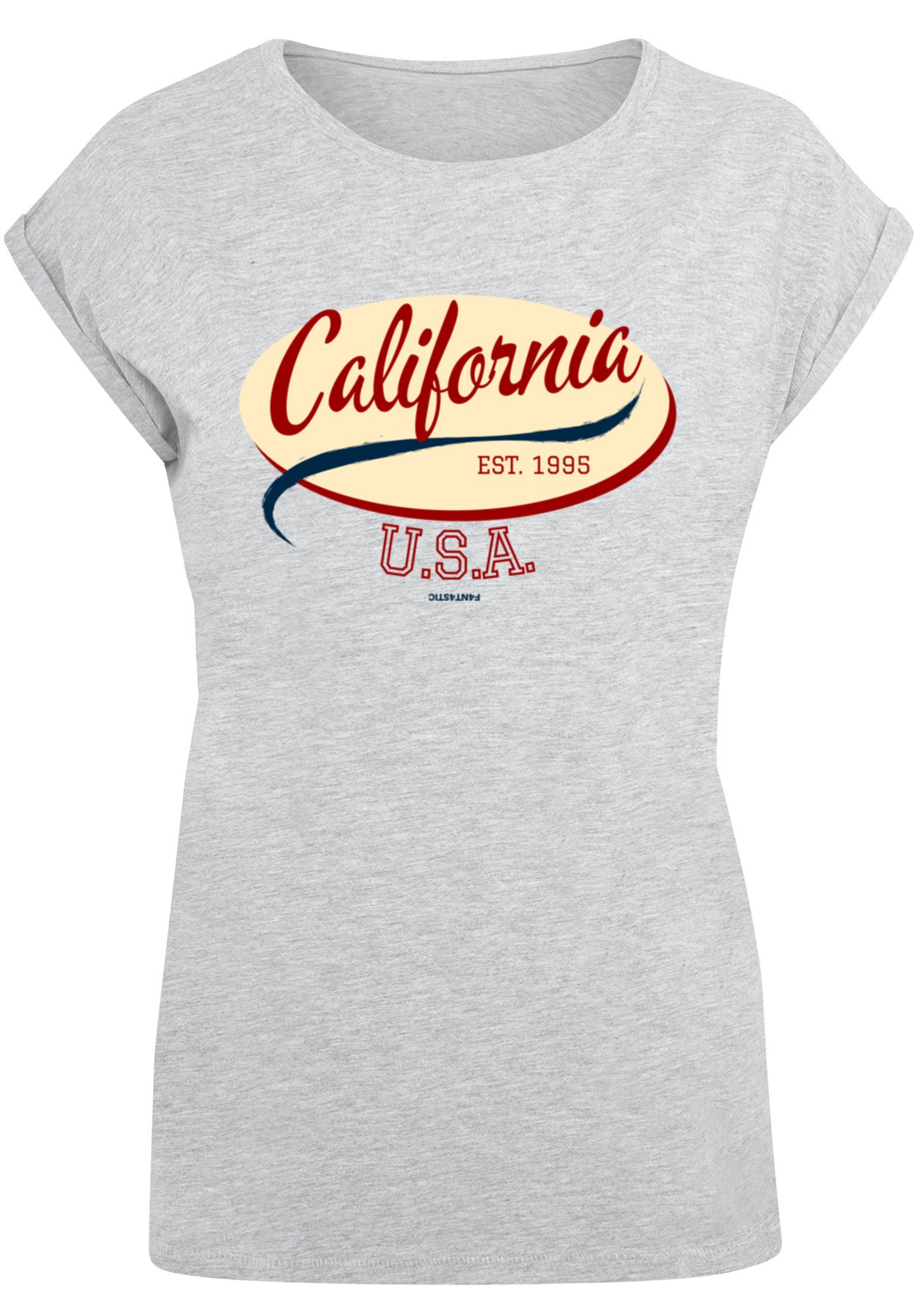 T-Shirt F4NT4STIC SLEEVE SHORT TEE Print California