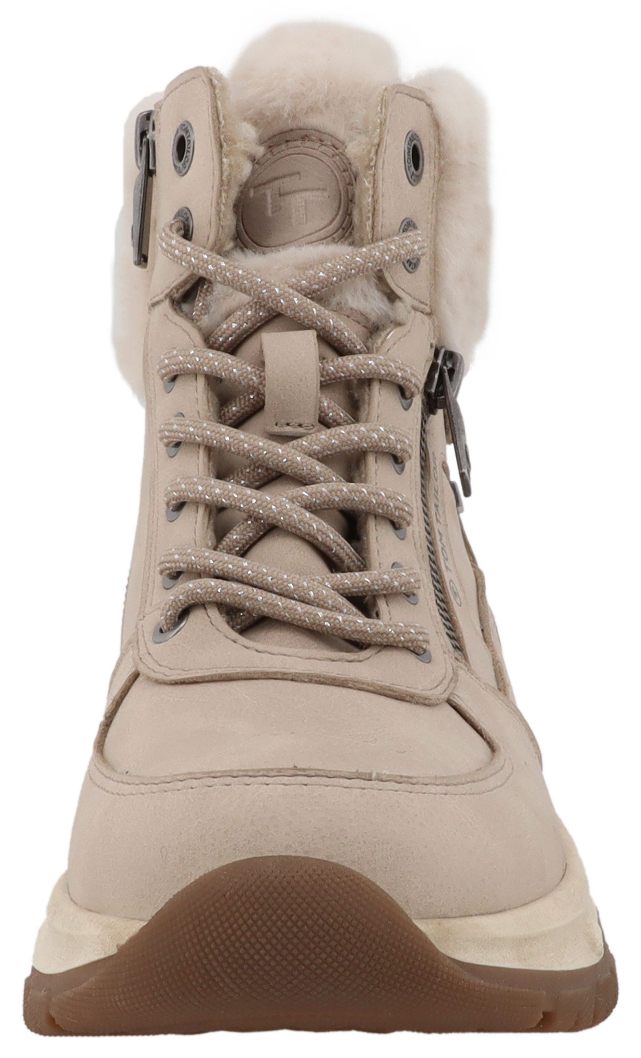 TOM TAILOR Winterboots Winterboots, Schnürboots mit TEX-Membrane, Weite G