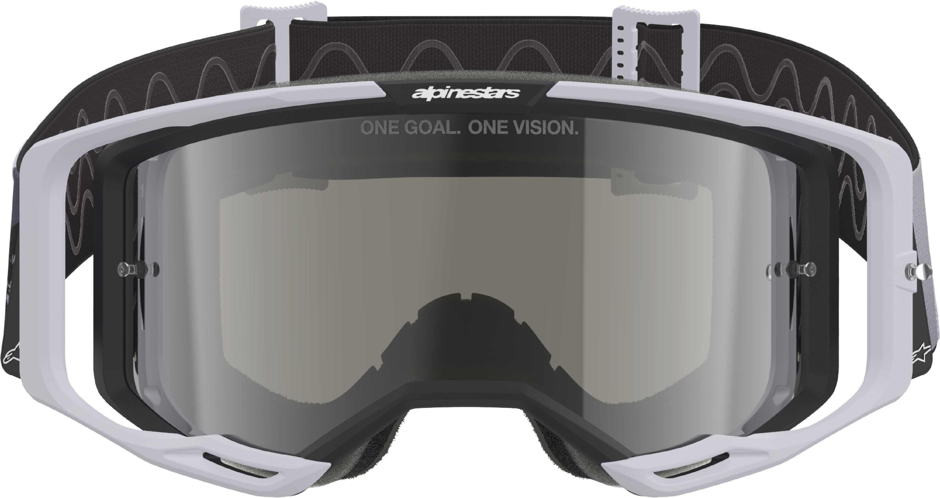 Alpinestars Motorradbrille Vision 8 Lahnd Motocross Brille, Antifog,Mit Band