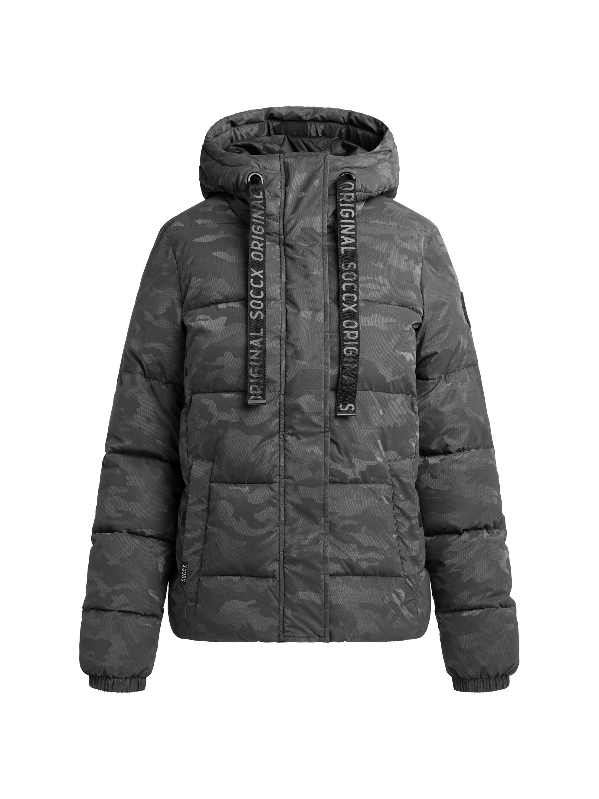 SOCCX Winterjacke mit Reißverschluss an den Einschubtaschen – Bild 2 von 5