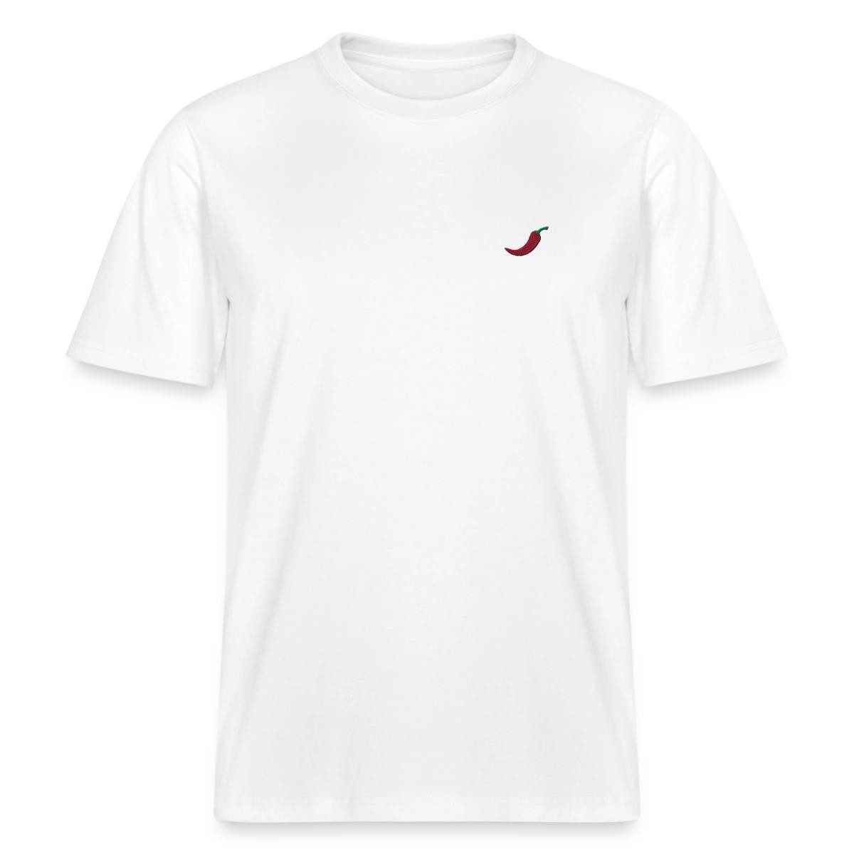 T-Shirt Stickmotiv Chili Relaxed Fit Unisex T-Shirt