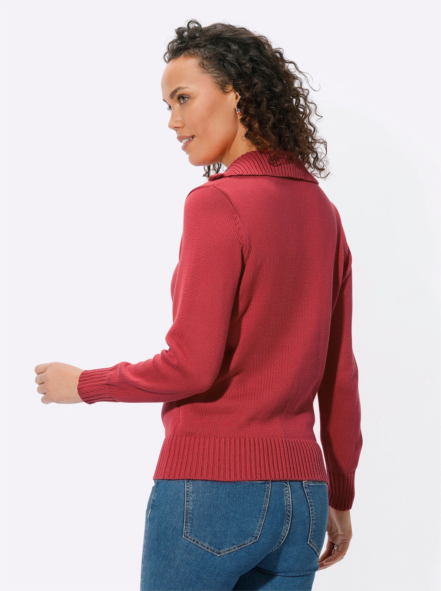 Witt Strickpullover Troyer günstig online kaufen