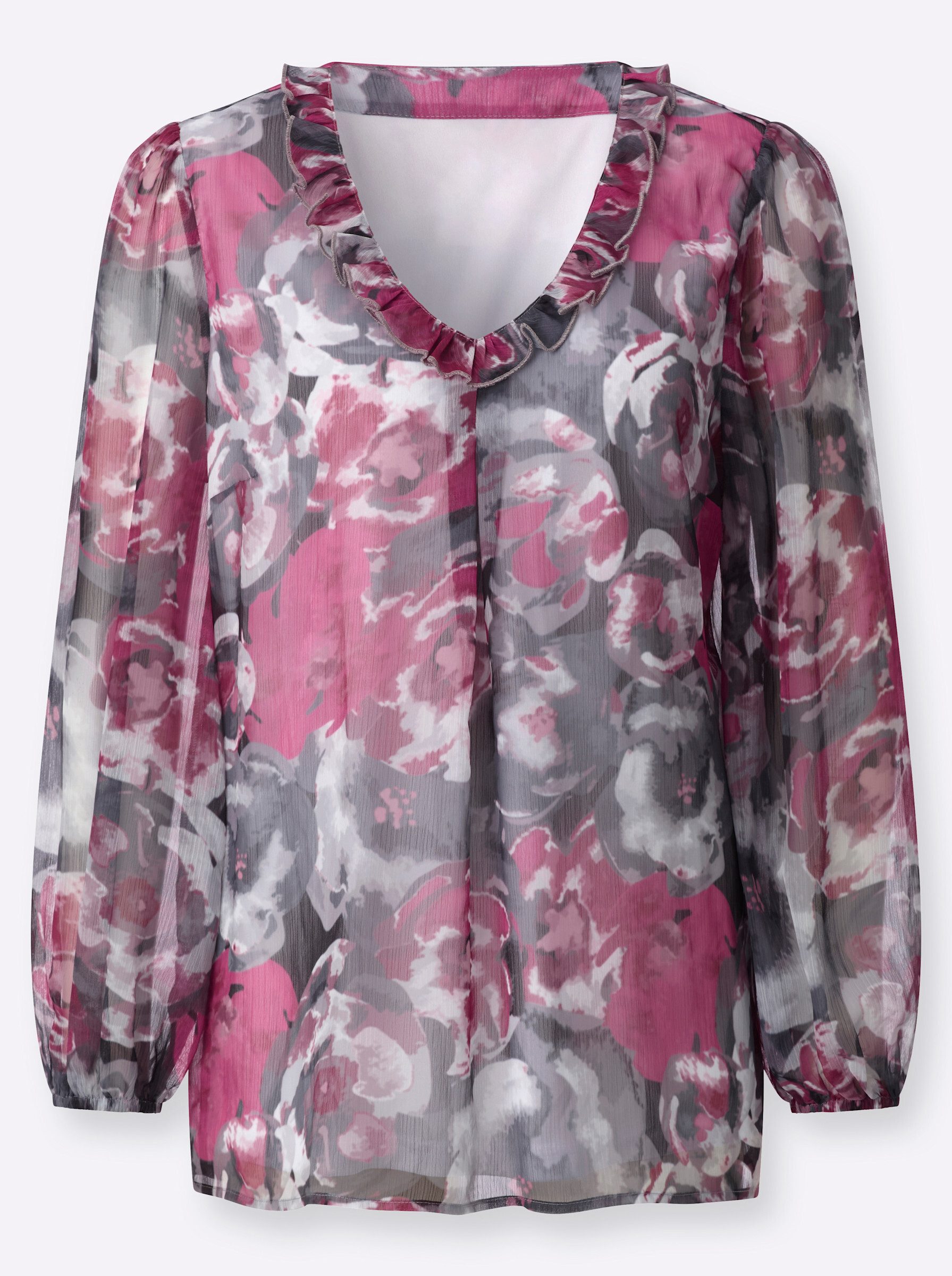 Witt Klassische Bluse Tunika Langarm