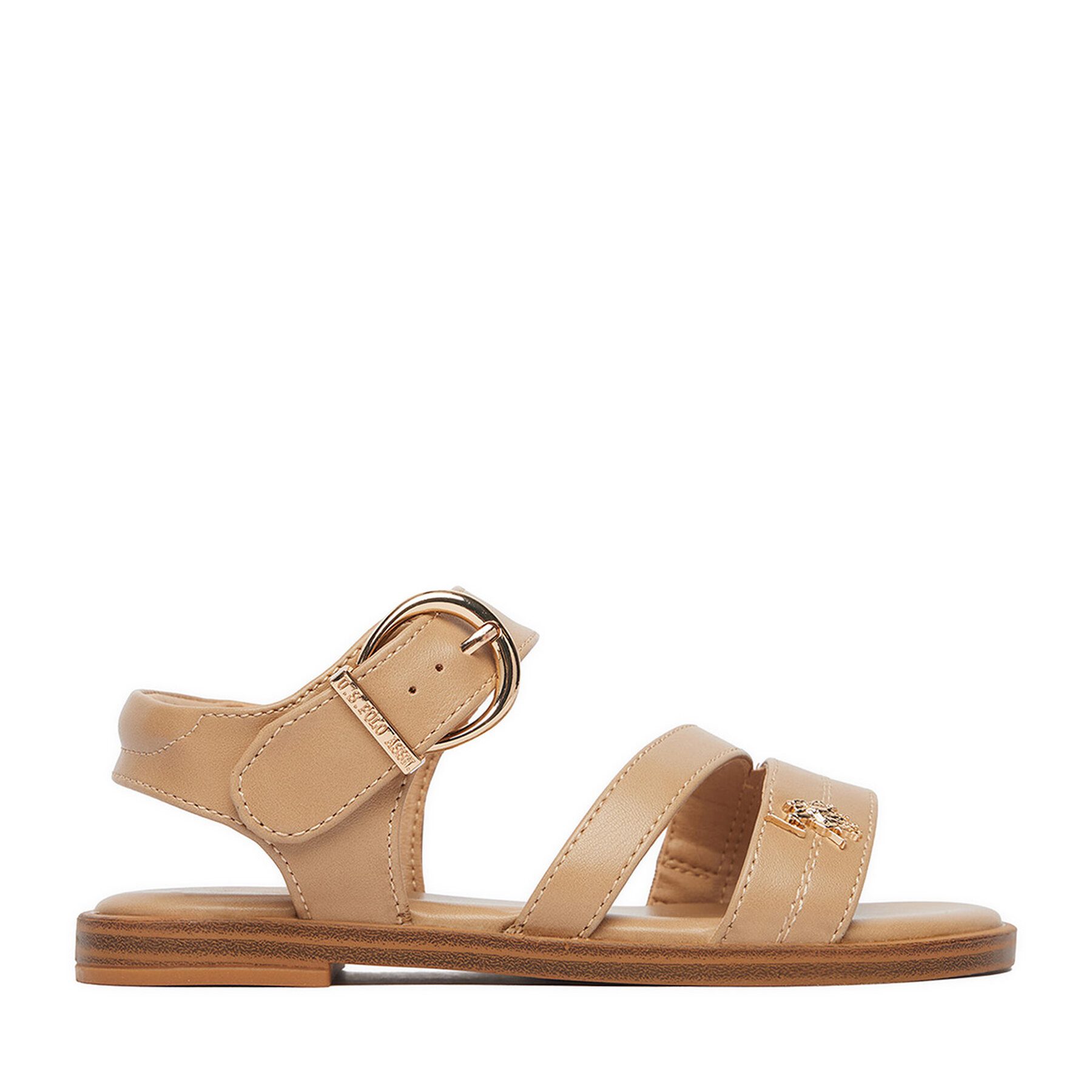 U.S. Polo Assn. US Polo Assn Sandalen Mädchen Beige Sandale