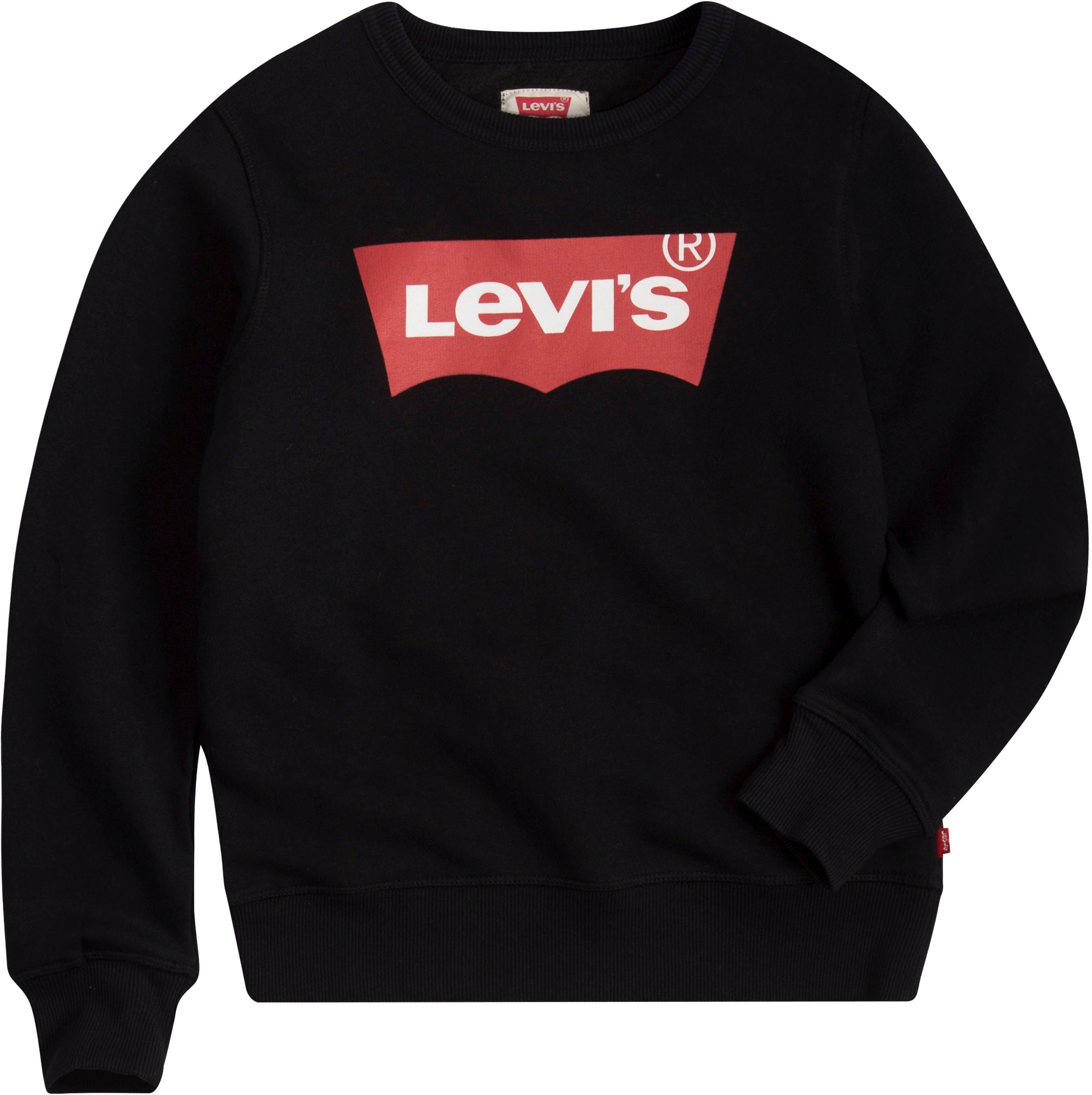 black CREWNECK Kids Levi's® BOYS for BATWING Sweatshirt