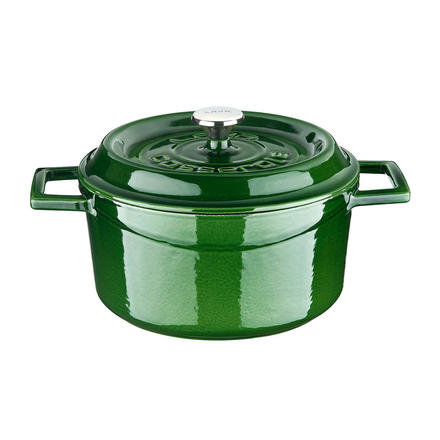 Topf-Set LAVA Emaillierter Gusseisentopf mit Deckel, Ø 20 cm, 2,82 Liter