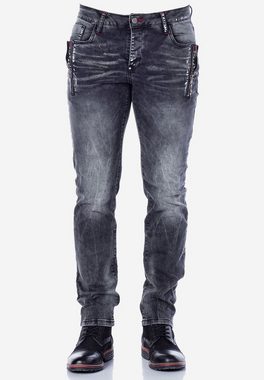 Cipo & Baxx Bequeme Jeans im schicken Regular-Fit