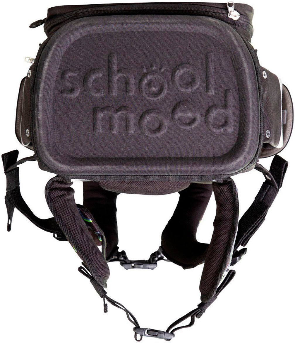 SCHOOL-MOOD® Schulranzen Timeless Pro (Set, 7-tlg)
