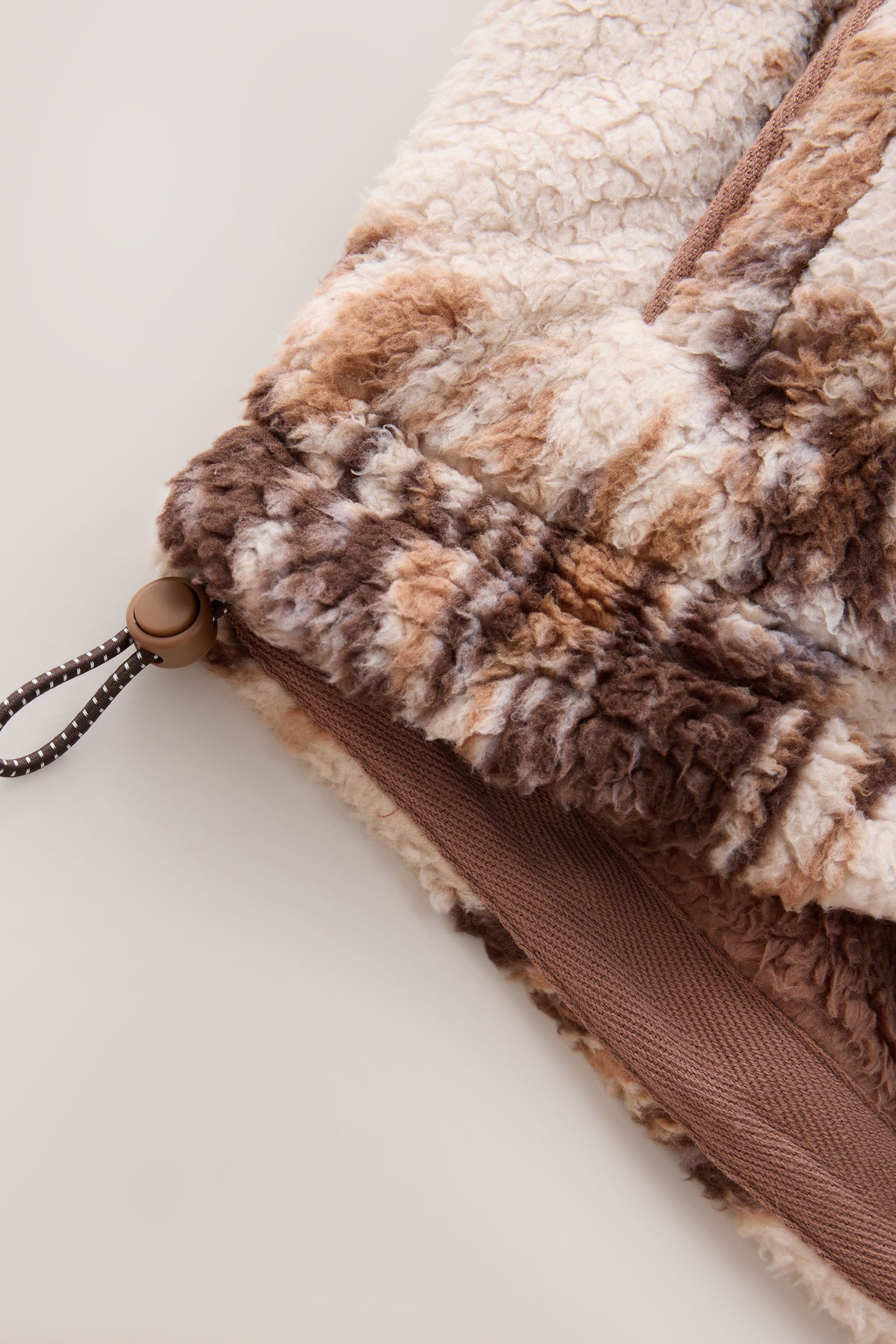 Next Fleecejacke Borg-Fleece mit halben Reißverschluss (1-St) – Bild 4 von 4