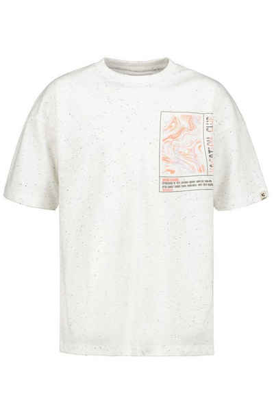 Garcia T-Shirt melange mit Brustprint