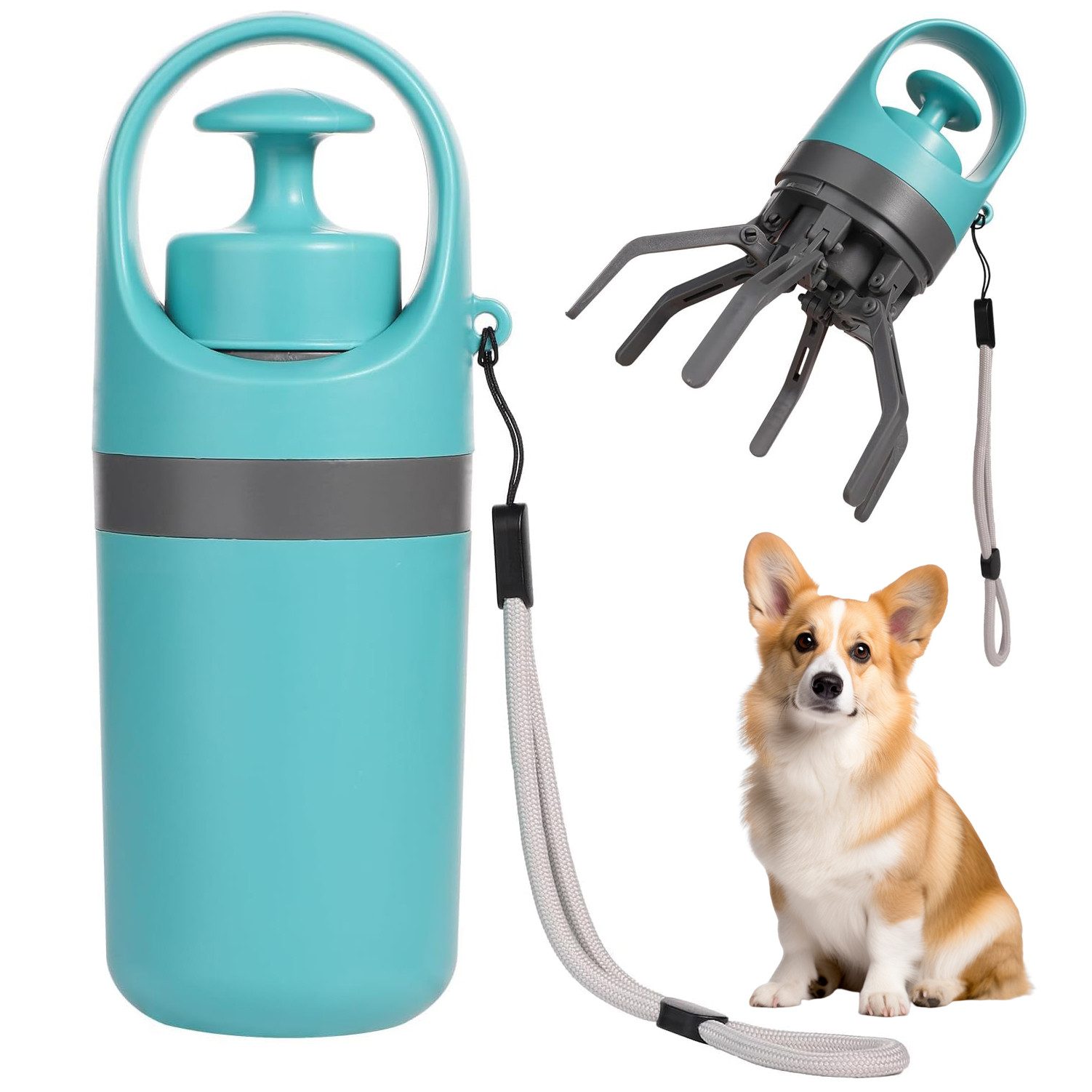 Hundetoilette Tragbare Hundekotschaufel, Haustier-Hundekot-Reiniger