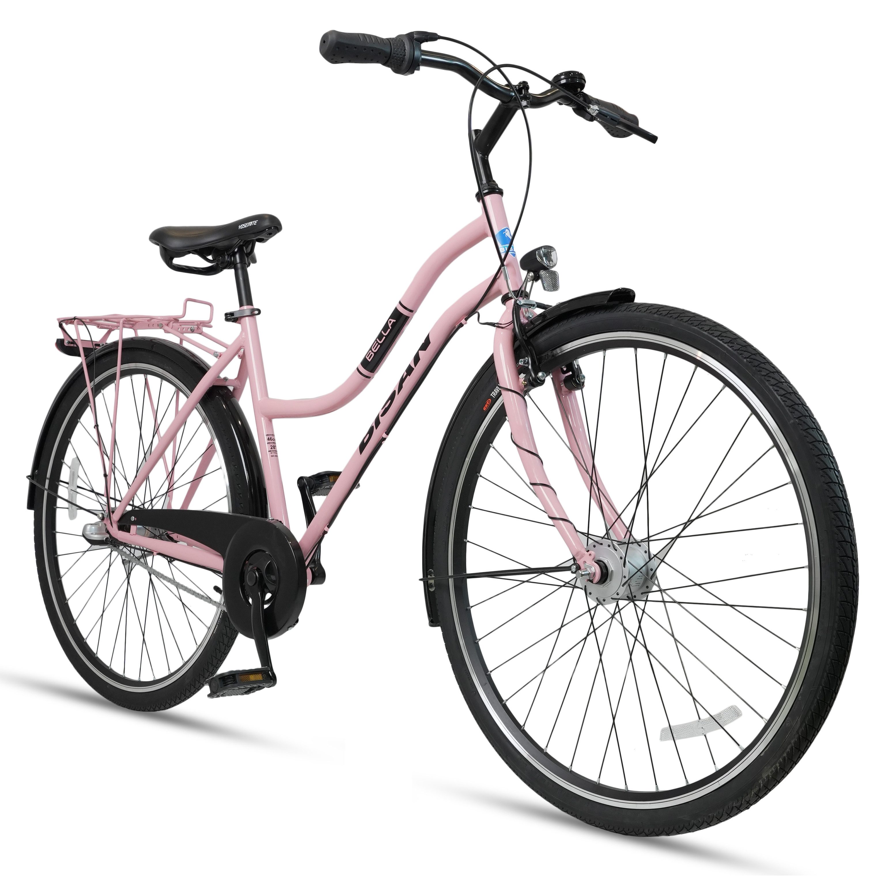 Cityrad BELLA 24-28 Zoll Cityrad, Shimano Nabendynamo, LED Beleuchtung