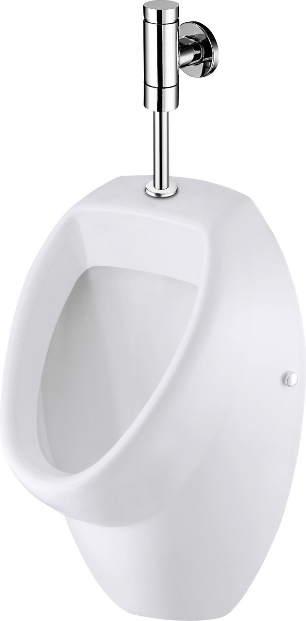 Primaster Urinal Primaster Urinal-Set Gaia weiß inkl. Ablauf und, Keramik