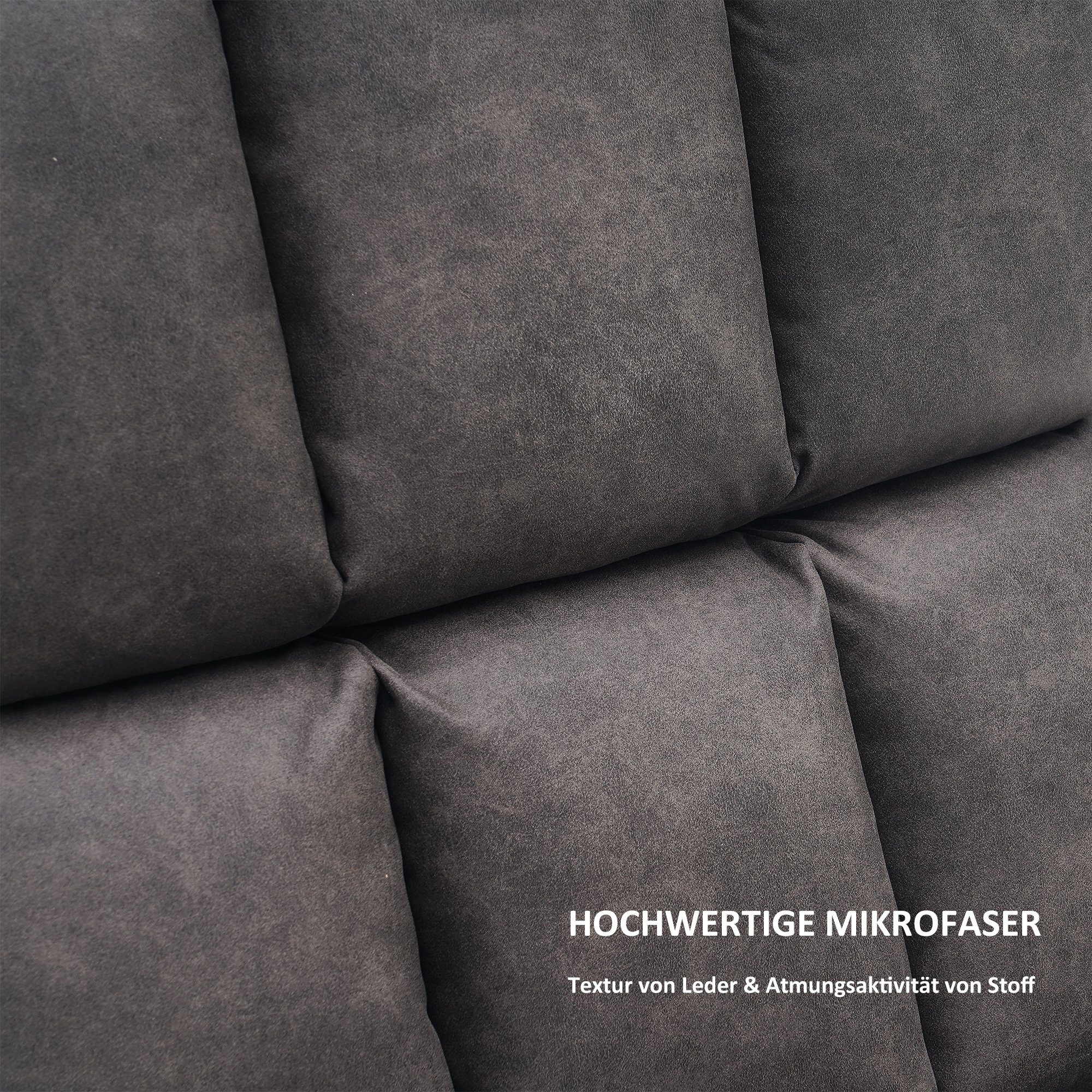 MCombo TV-Sessel MCombo Sessel mit Relaxsessel Loungesessel für moderner Fernsehsessel Stuhl / Hocker 0014 0016, Wohnzimmer