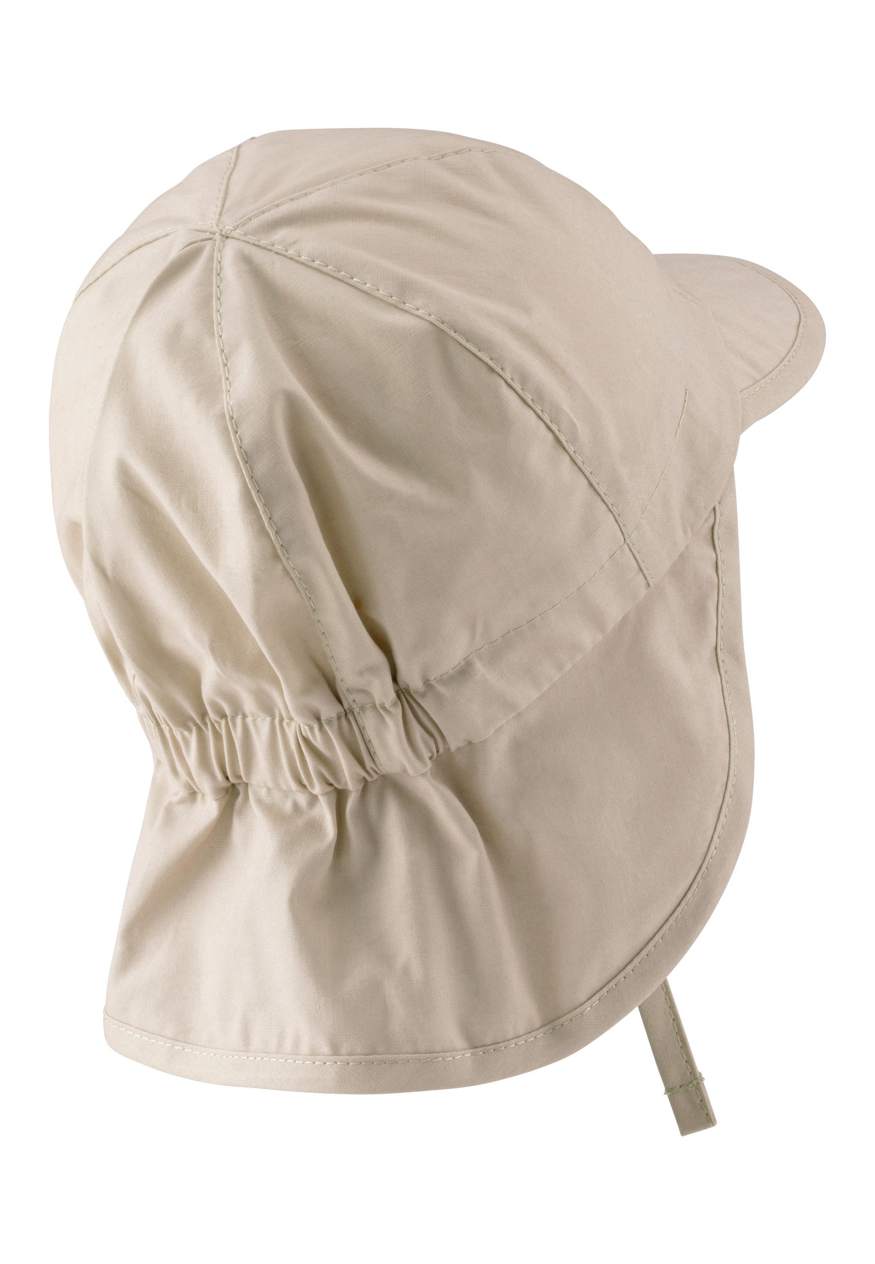 Sterntaler® Schirmmütze UV-Schutz 50+ Schirmmütze mit Nackenschutz uni (1-St) Mütze mit Nackenschutz aus UV-Popeline unifarben – Bild 2 von 5