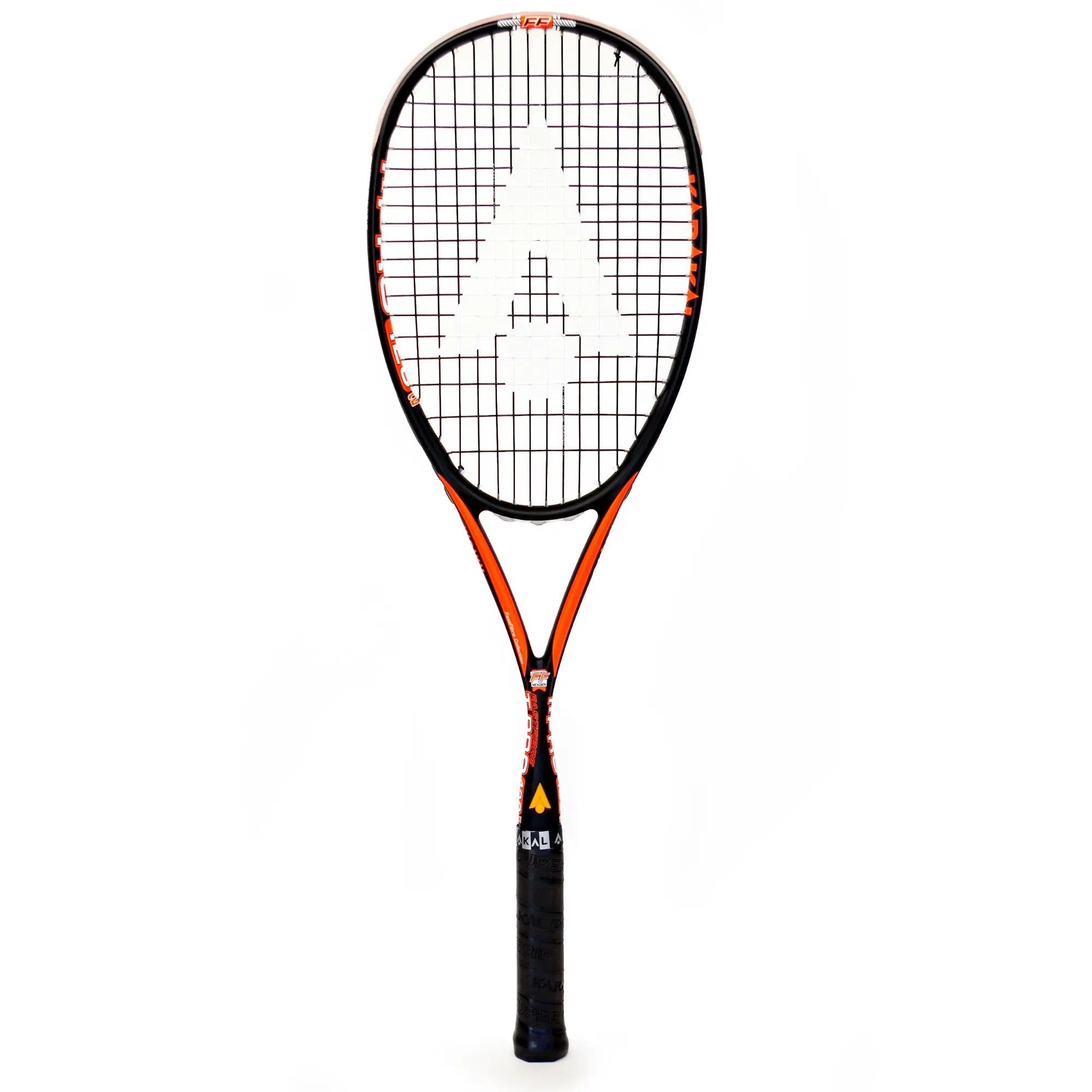 Karakal Squashschläger T Pro 2.1 120g/grifflastig 2025 schwarz/orange - besaitet