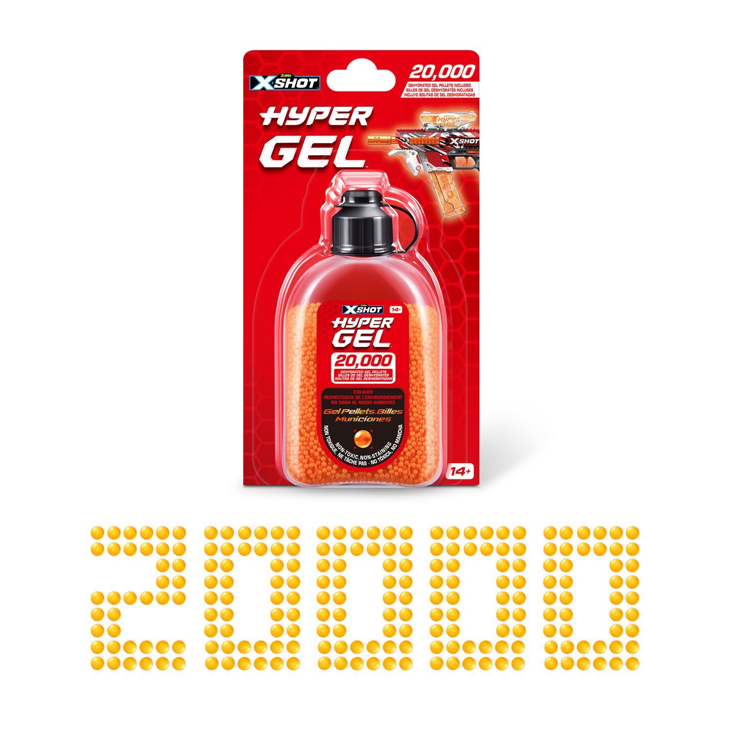ZURU Blaster ZURU 36625 X Shot Hyper Gel Nachf llpackung