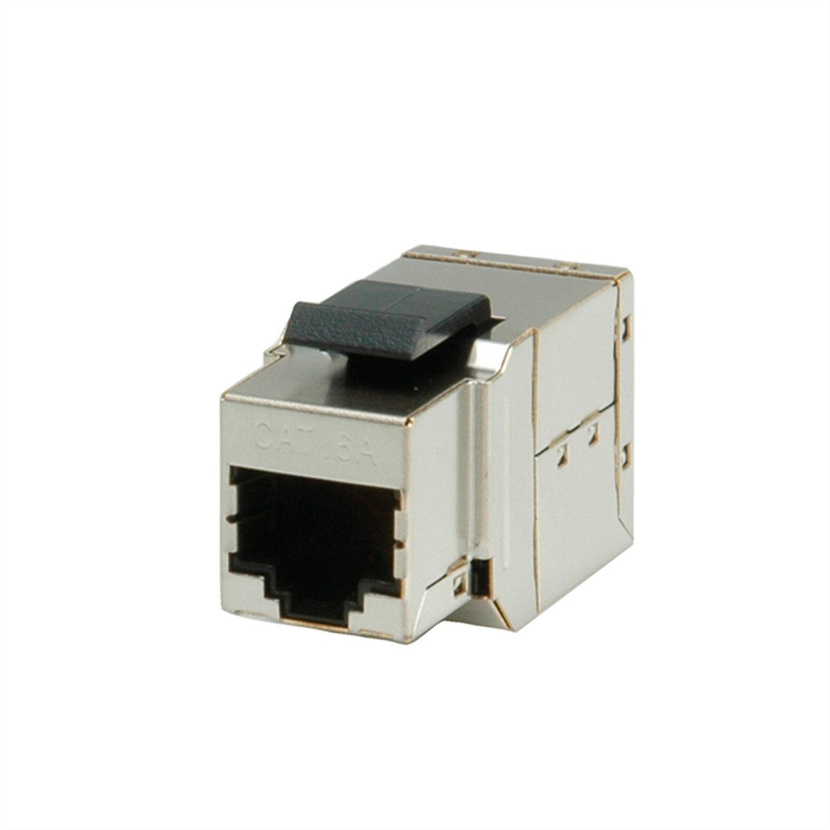 RJ-45 Kupplung, Keystone, geschirmt, Kat.6A (Class EA) Netzwerk-Panel