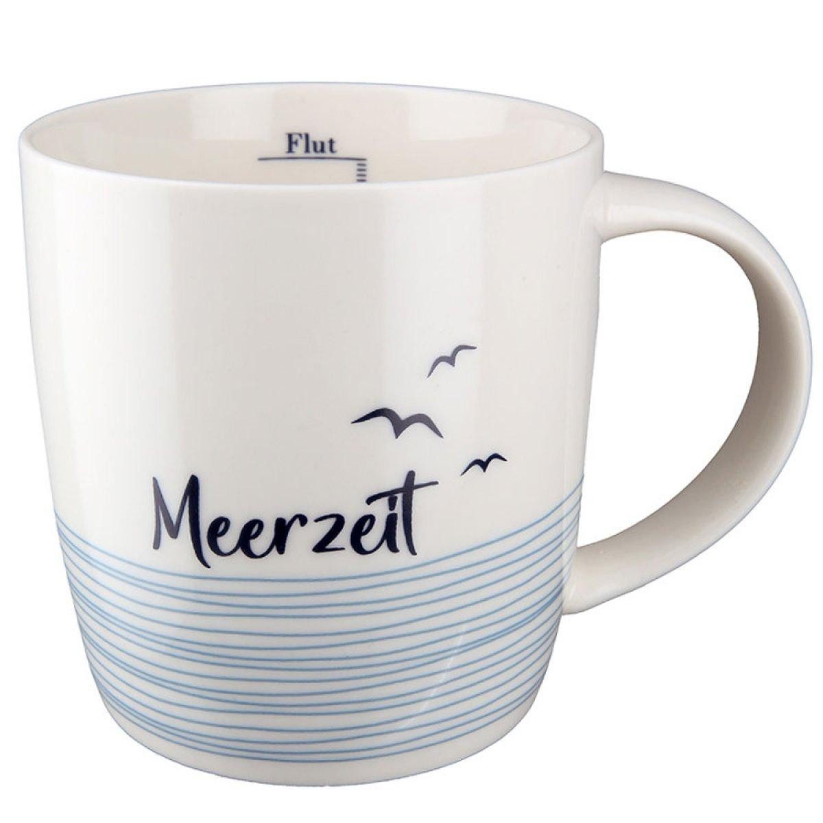 GILDE Tasse Henkelbecher Meerzeit