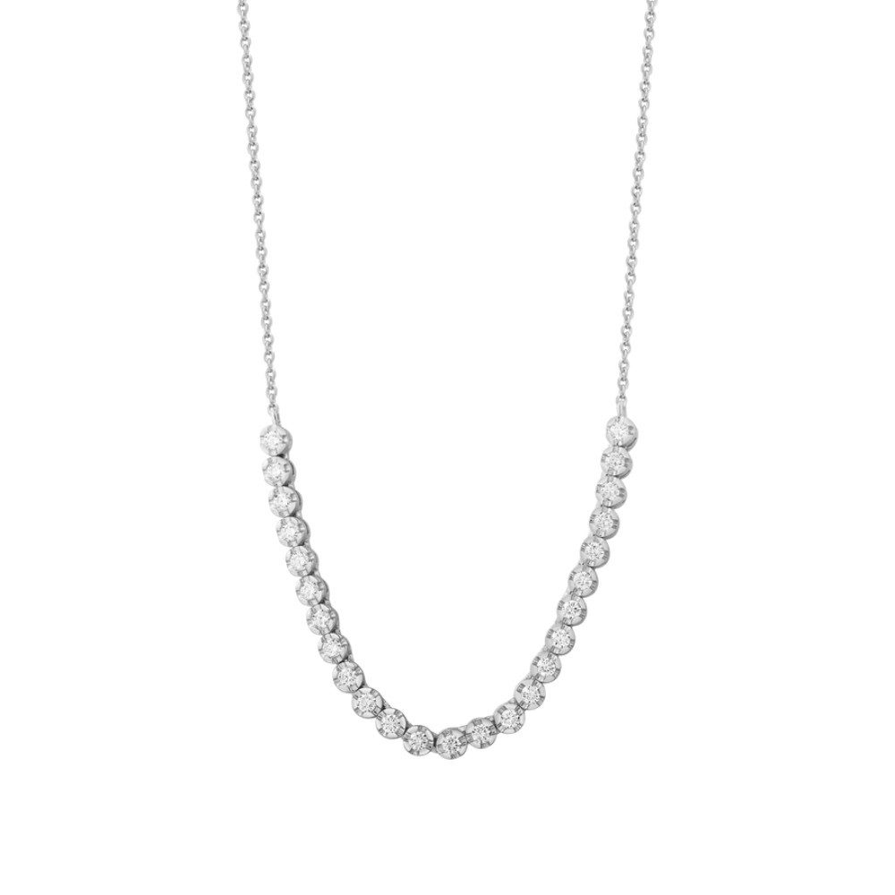 XENOX Kette mit Anhänger XS91963, Zirkonia Steine