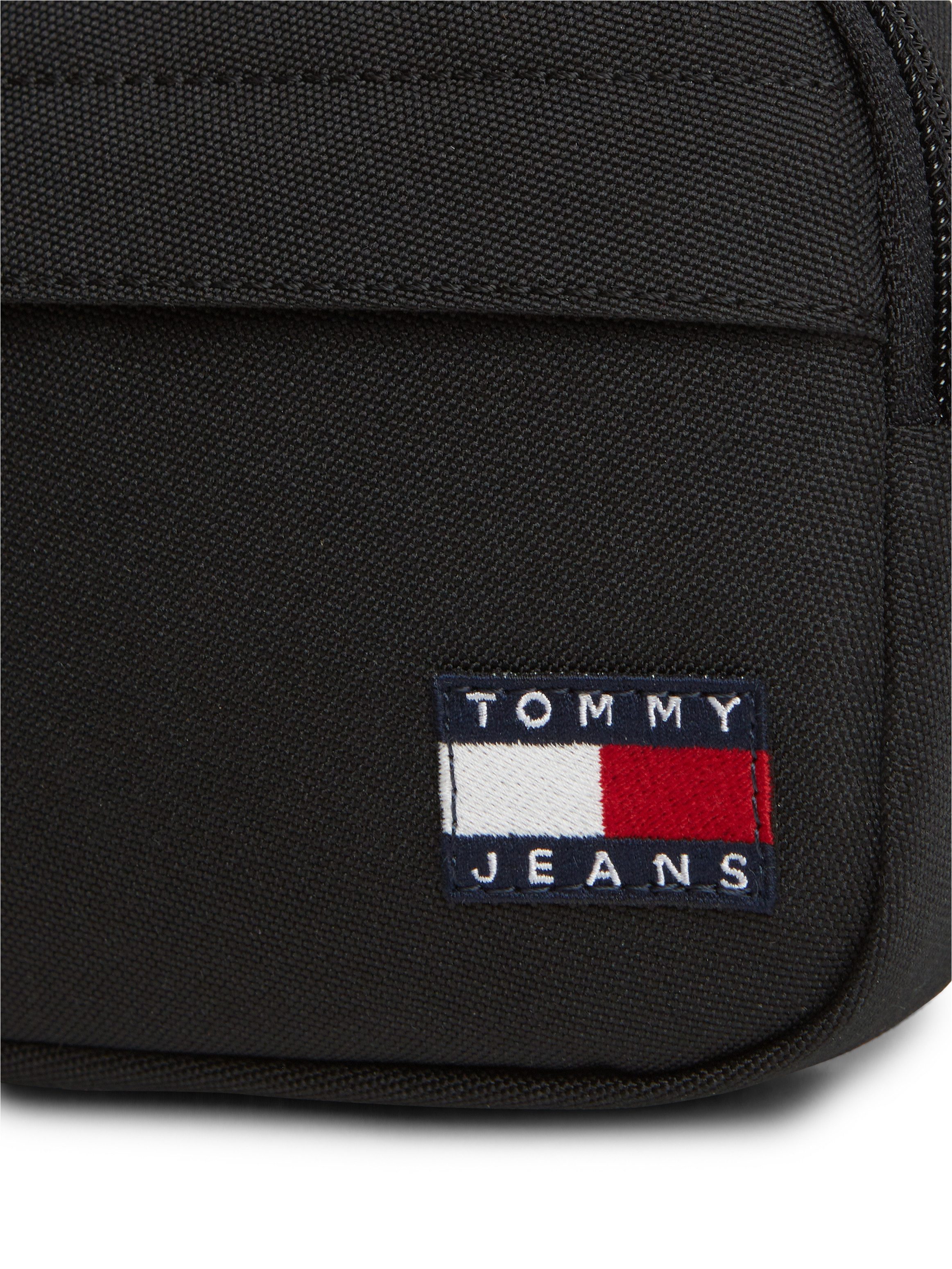 Tommy Jeans Mini Bag TJM ESS DAILY SACOCHE, Unisex Umhängetasche mit Logoflag